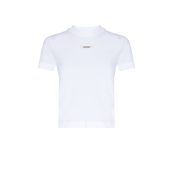 Jacquemus Tom Ford Black Cotton Blend Jeans In White