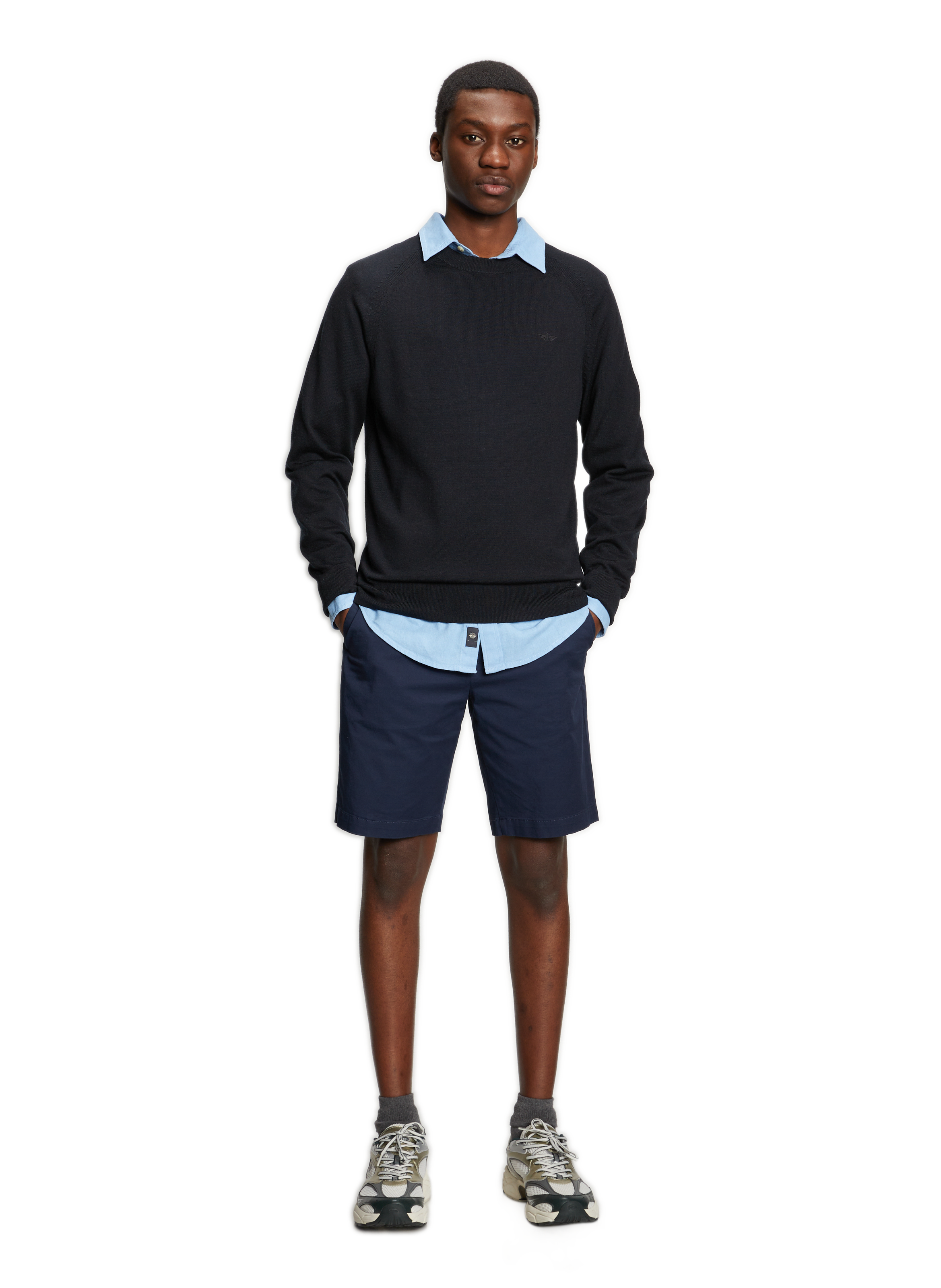 Short Modern Slim Fit Chino DOCKERS Blue