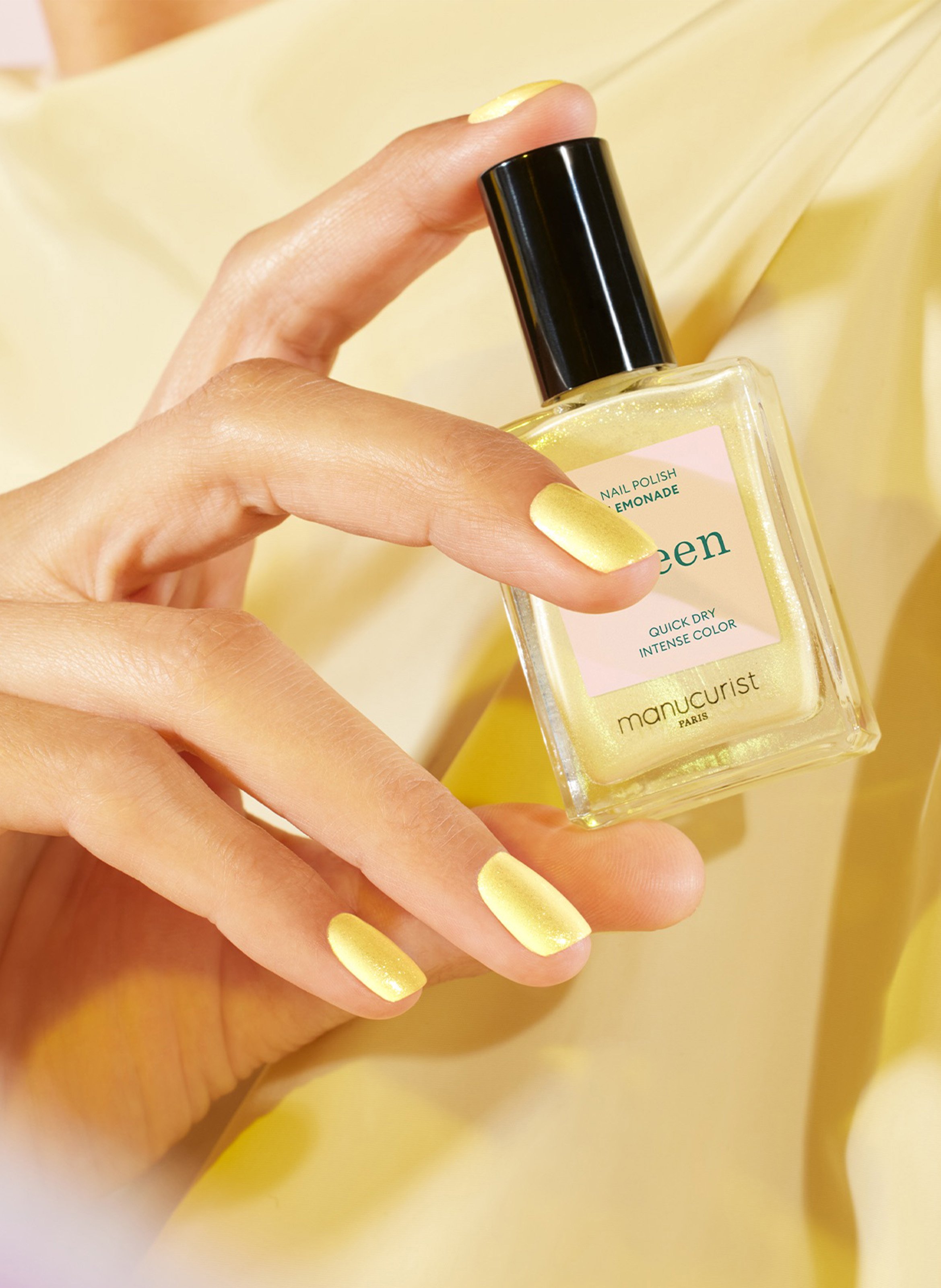 Green Nail Polish MANUCURIST Lemonade