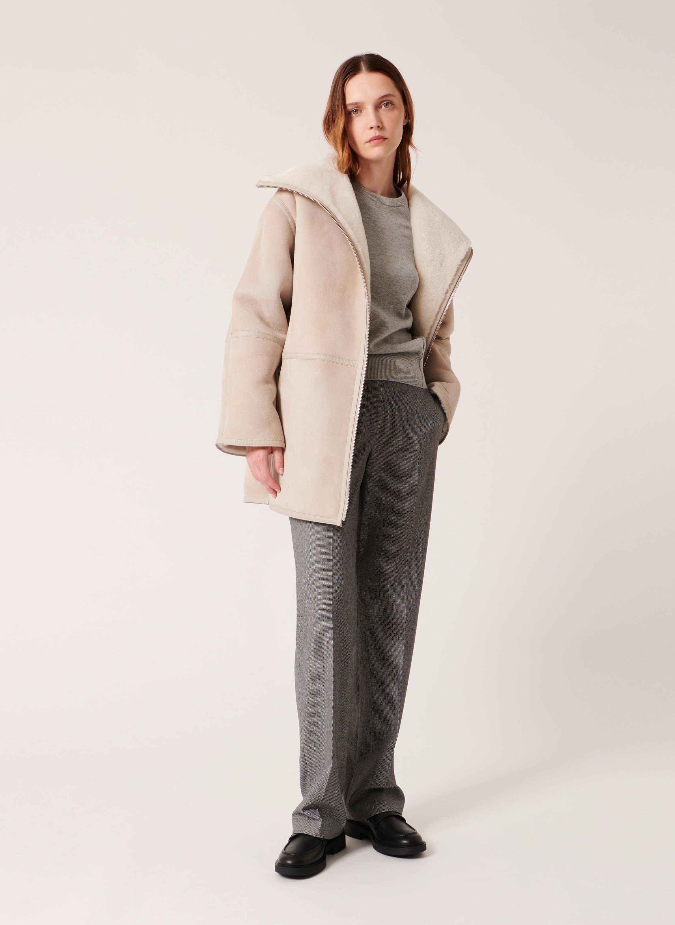 Manteau  maya ZAPA Blanc