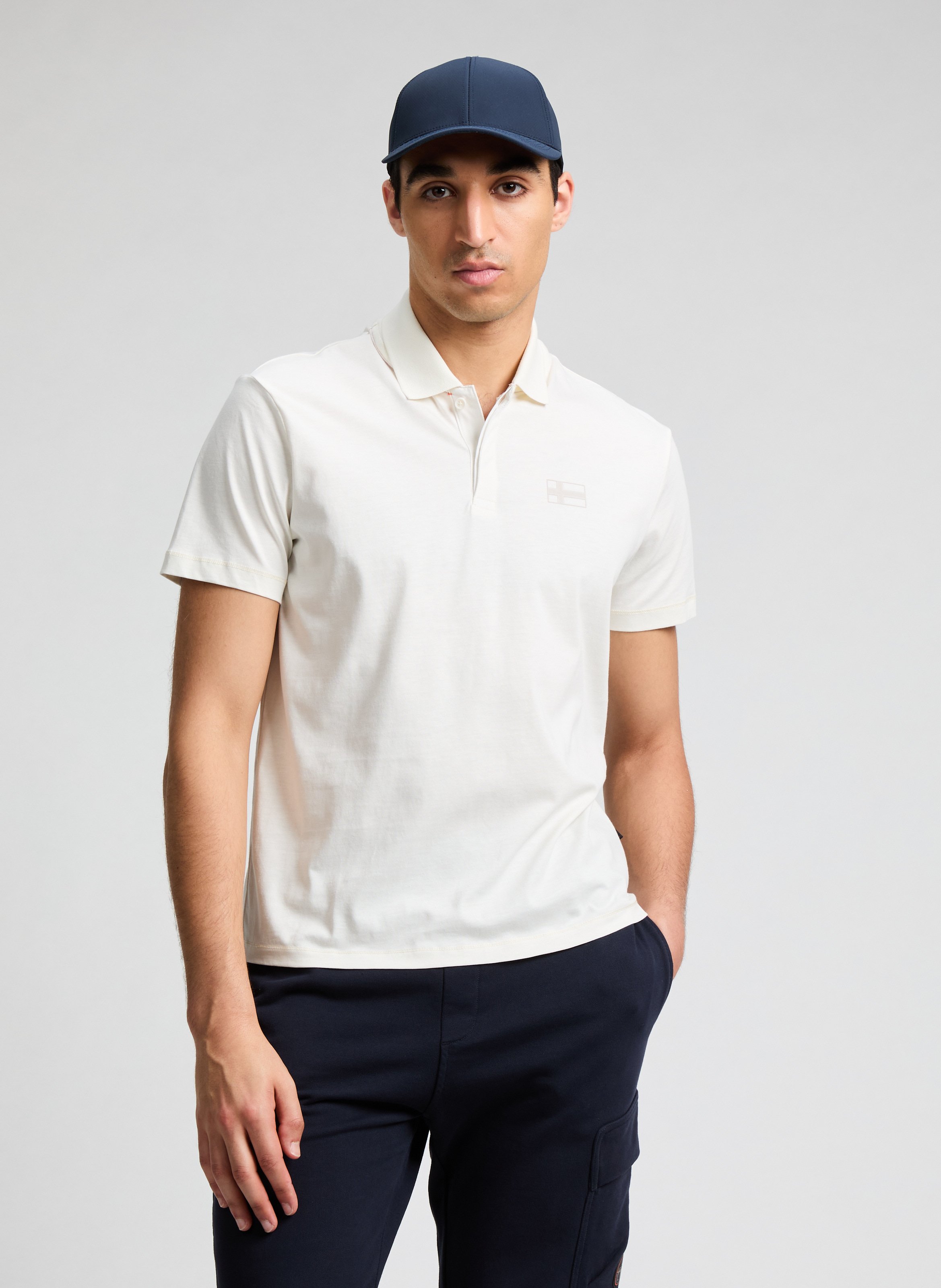 Hands Off umbrella VARSITY Blue