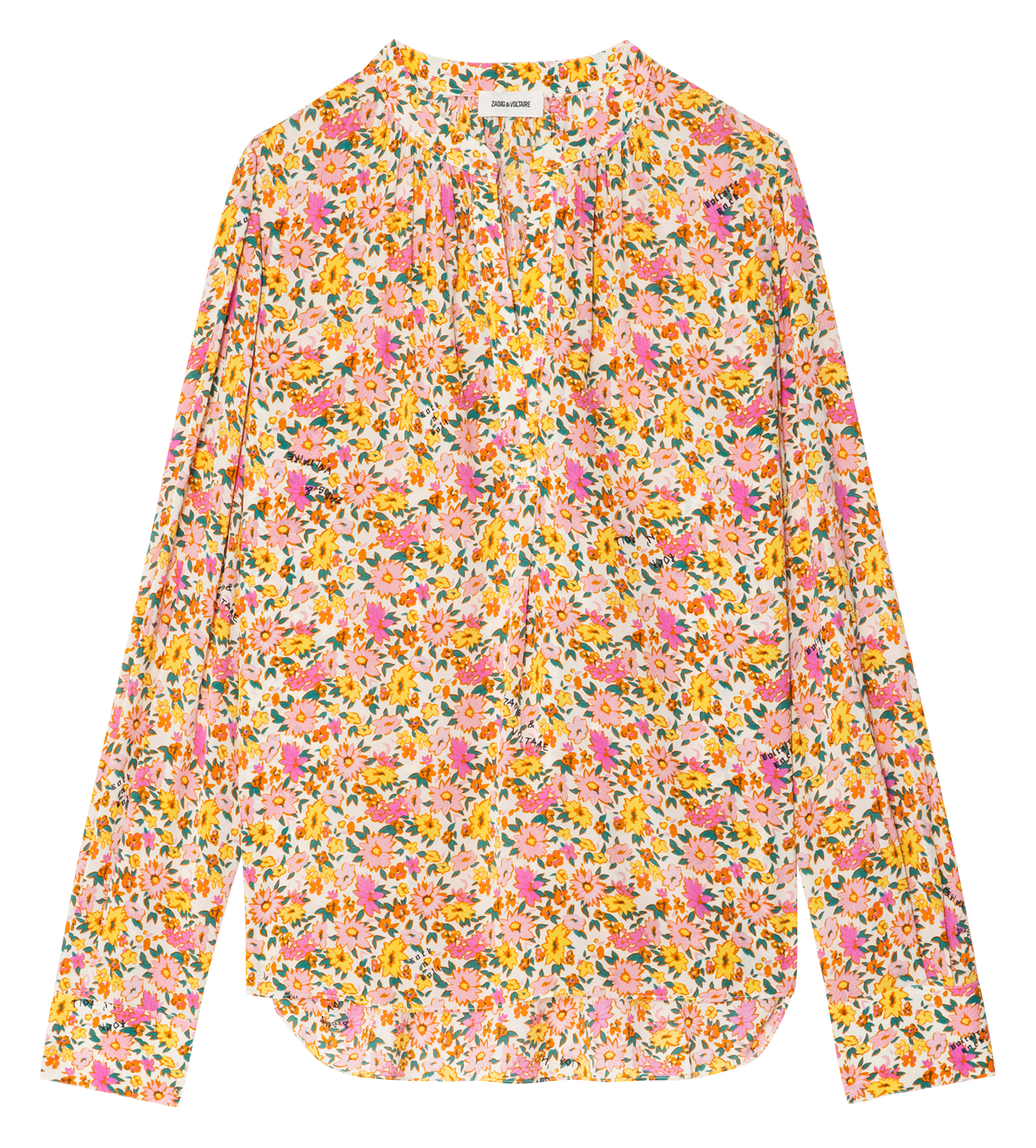 Chemise droite imprimée tink ZADIG&VOLTAIRE Blanc