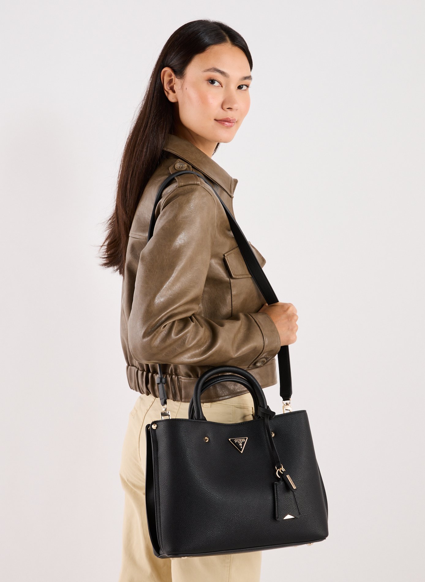 Sac à main Meridian  GUESS Noir