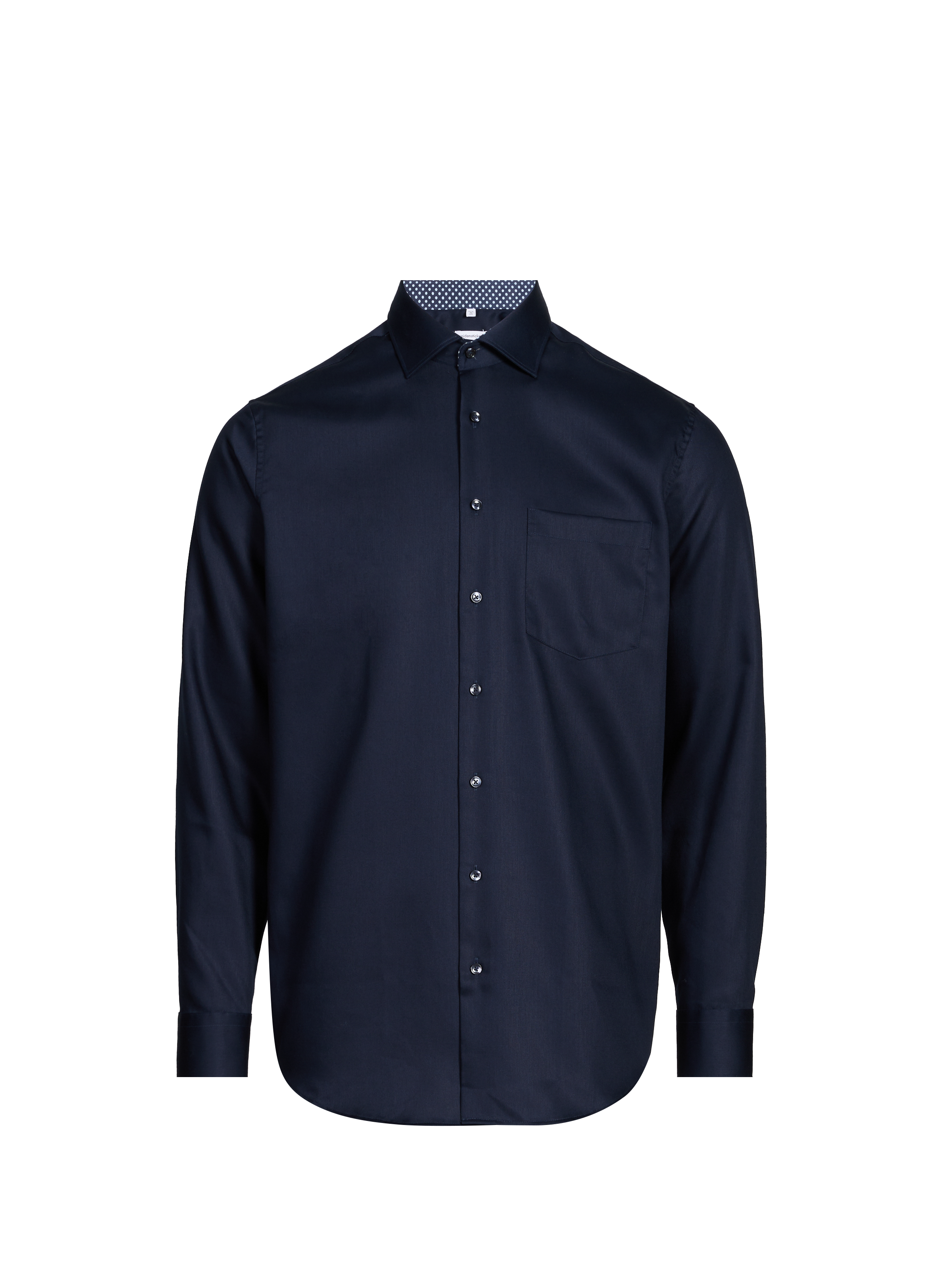 Chemise en coton SEIDENSTICKER Bleu