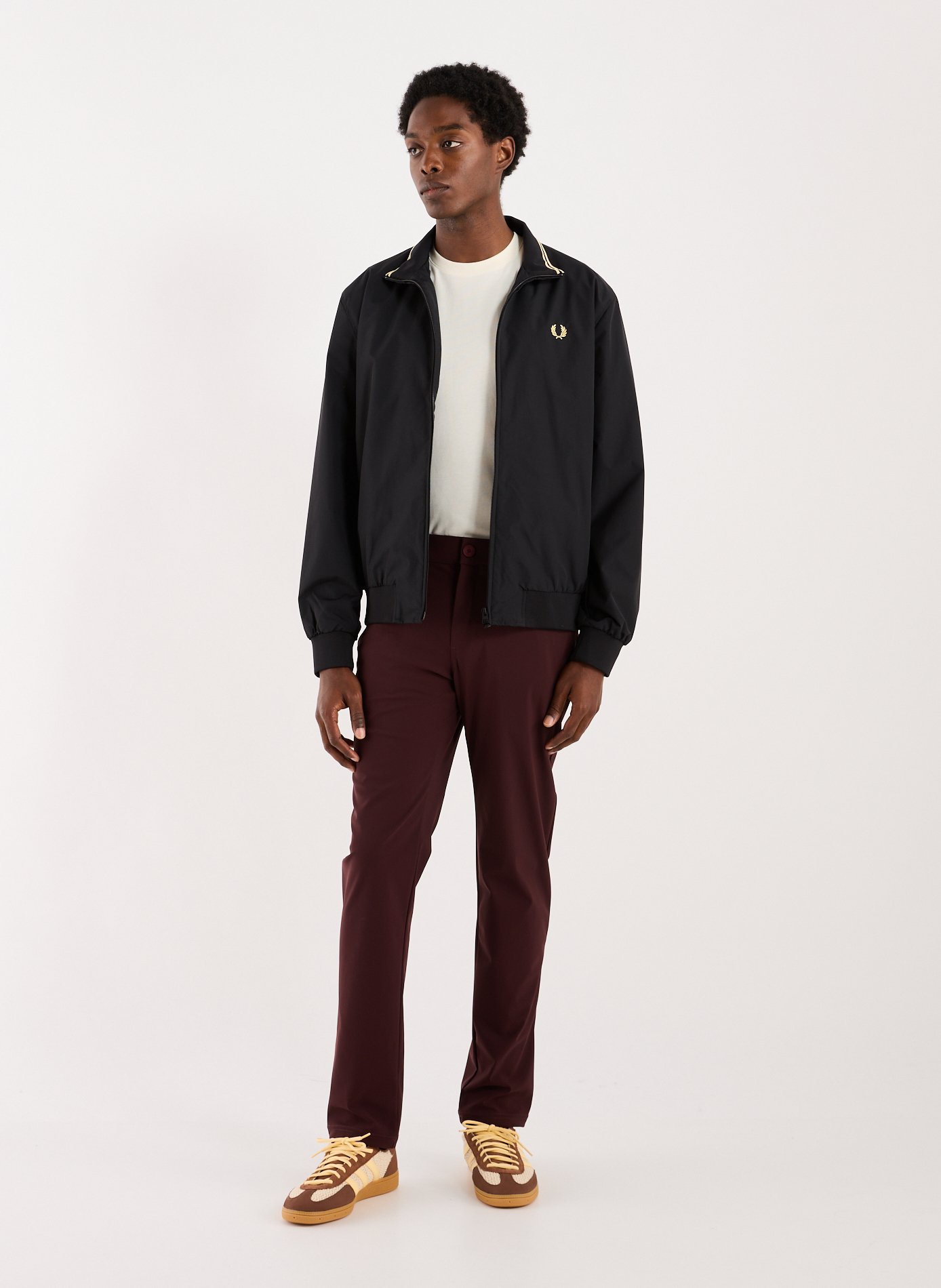 Blouson col montant  FRED PERRY Noir