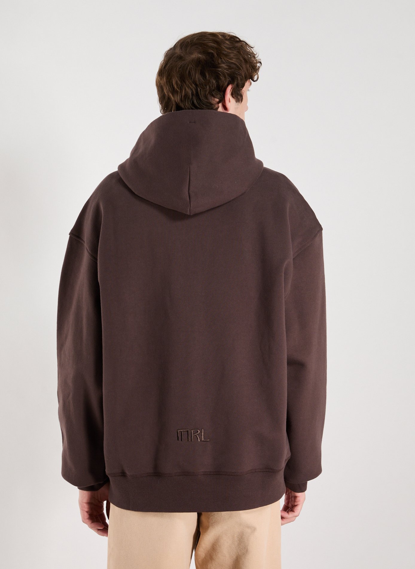 Oversized cotton sweatshirt MERELY MADE Brown