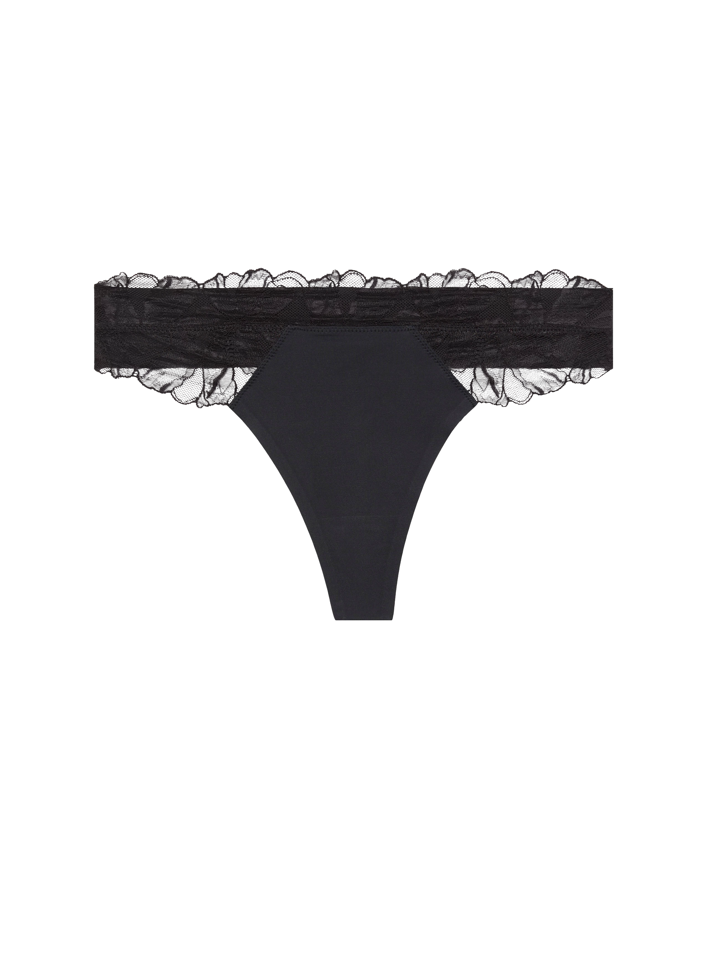 CALVIN KLEIN String Perfectly Fit Lace Black