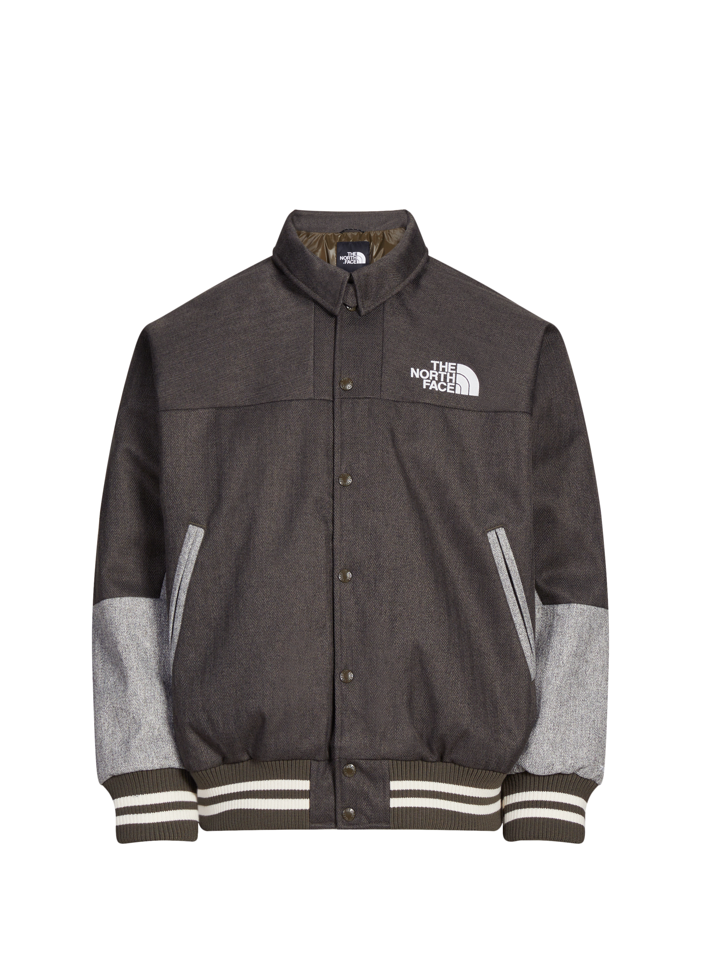 Oversized classic collar windbreaker coat THE NORTH FACE Khaki