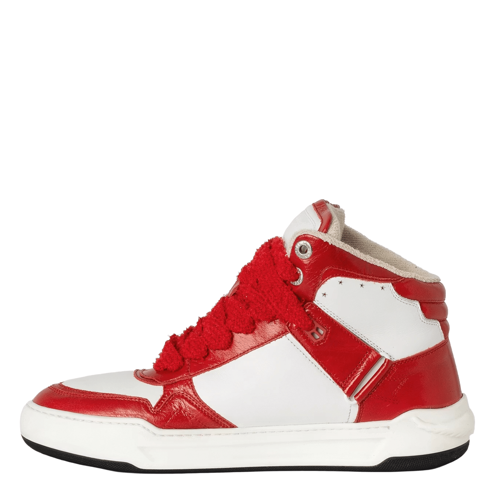 Baskets montantes en cuir high wings ZADIG&VOLTAIRE Rouge