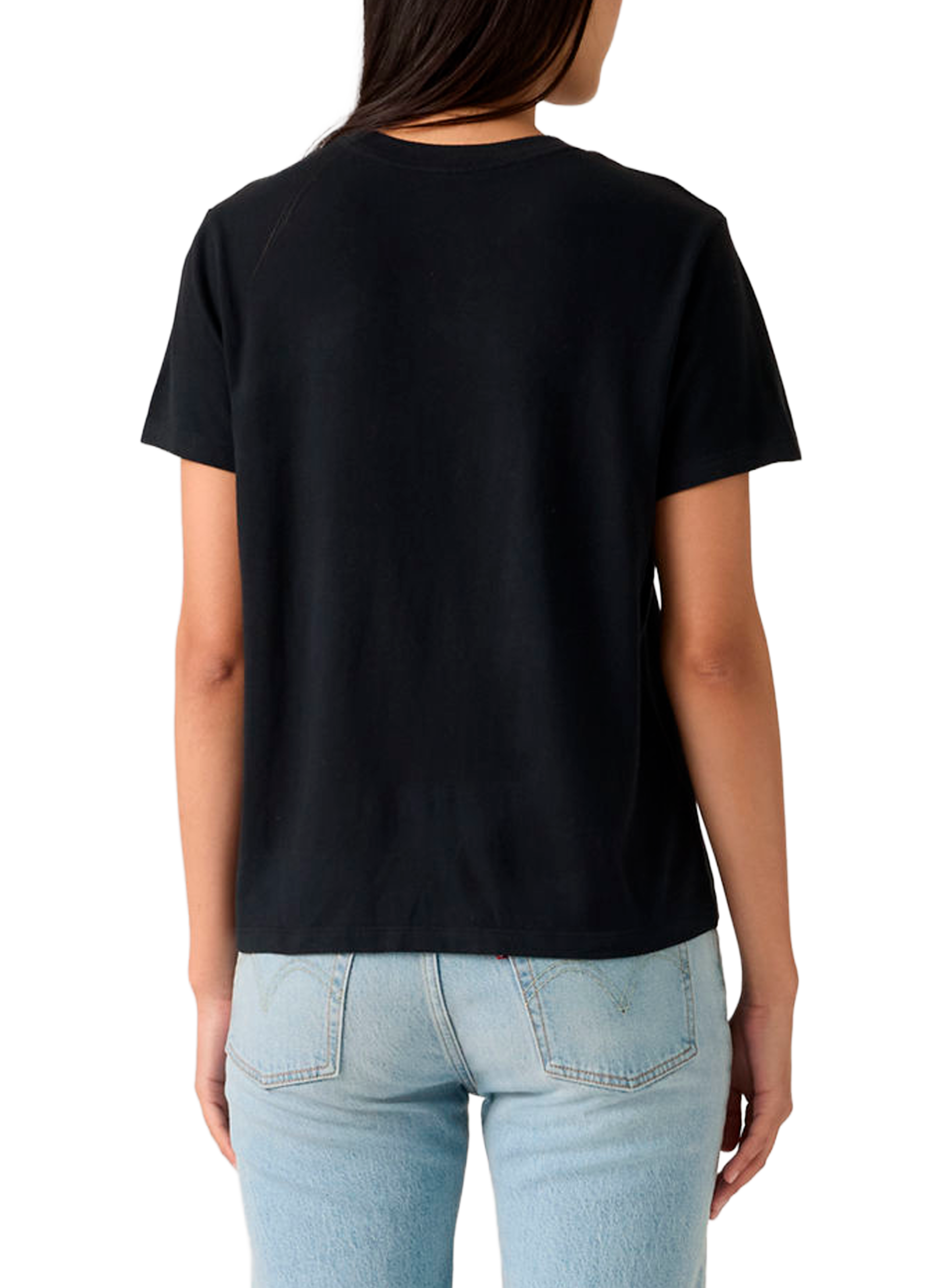 Short-Sleeve Cotton T-Shirt  LEVI'S Black