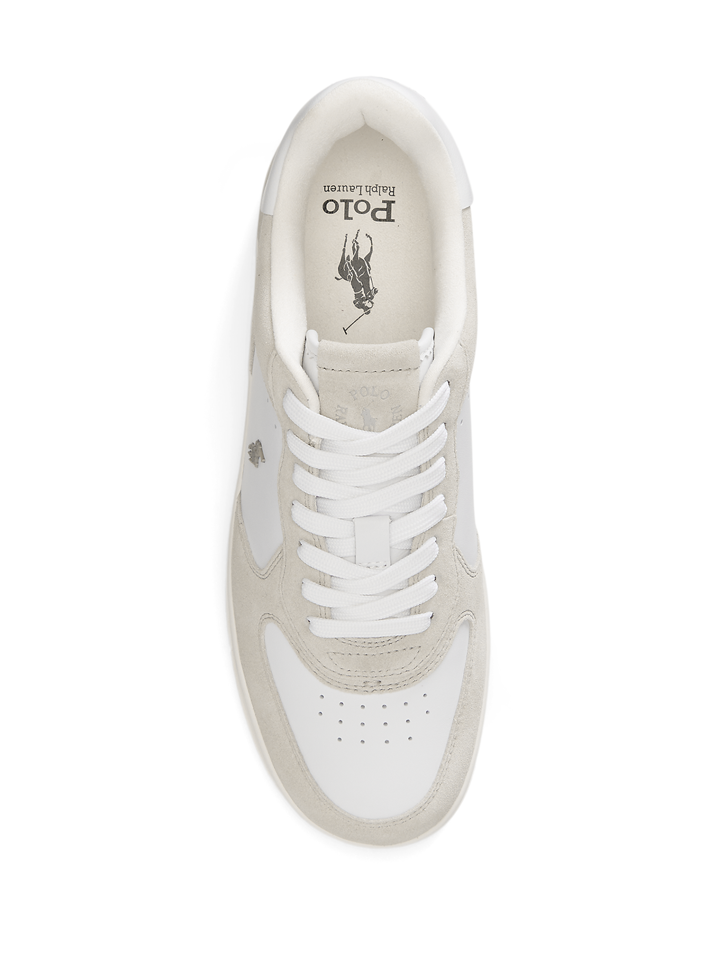 Low-top cow leather sneakers POLO RALPH LAUREN Multicolour