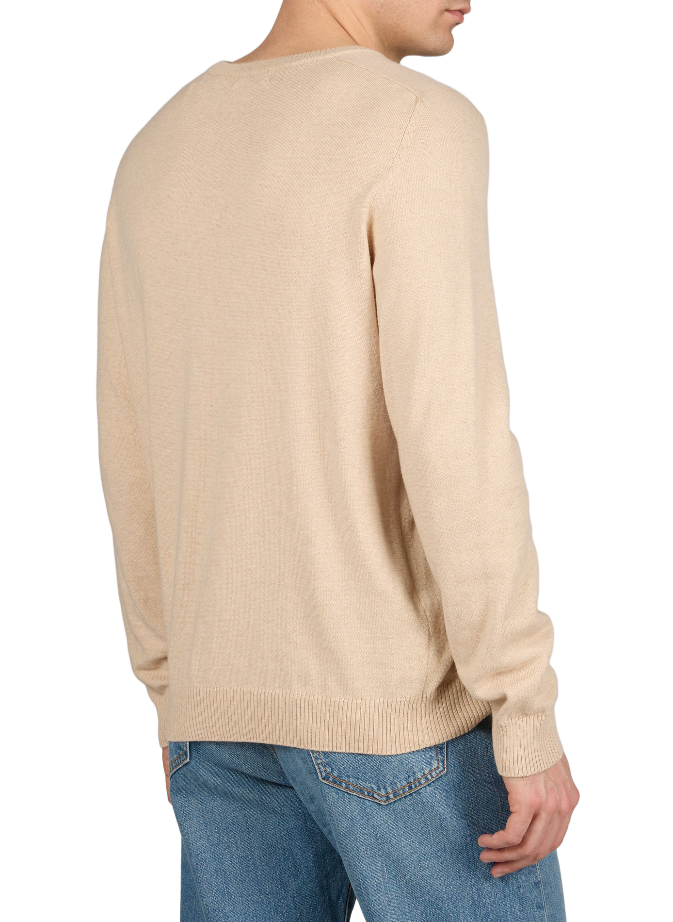 Pull en coton et cachemire KNOWLEDGE COTTON Gris