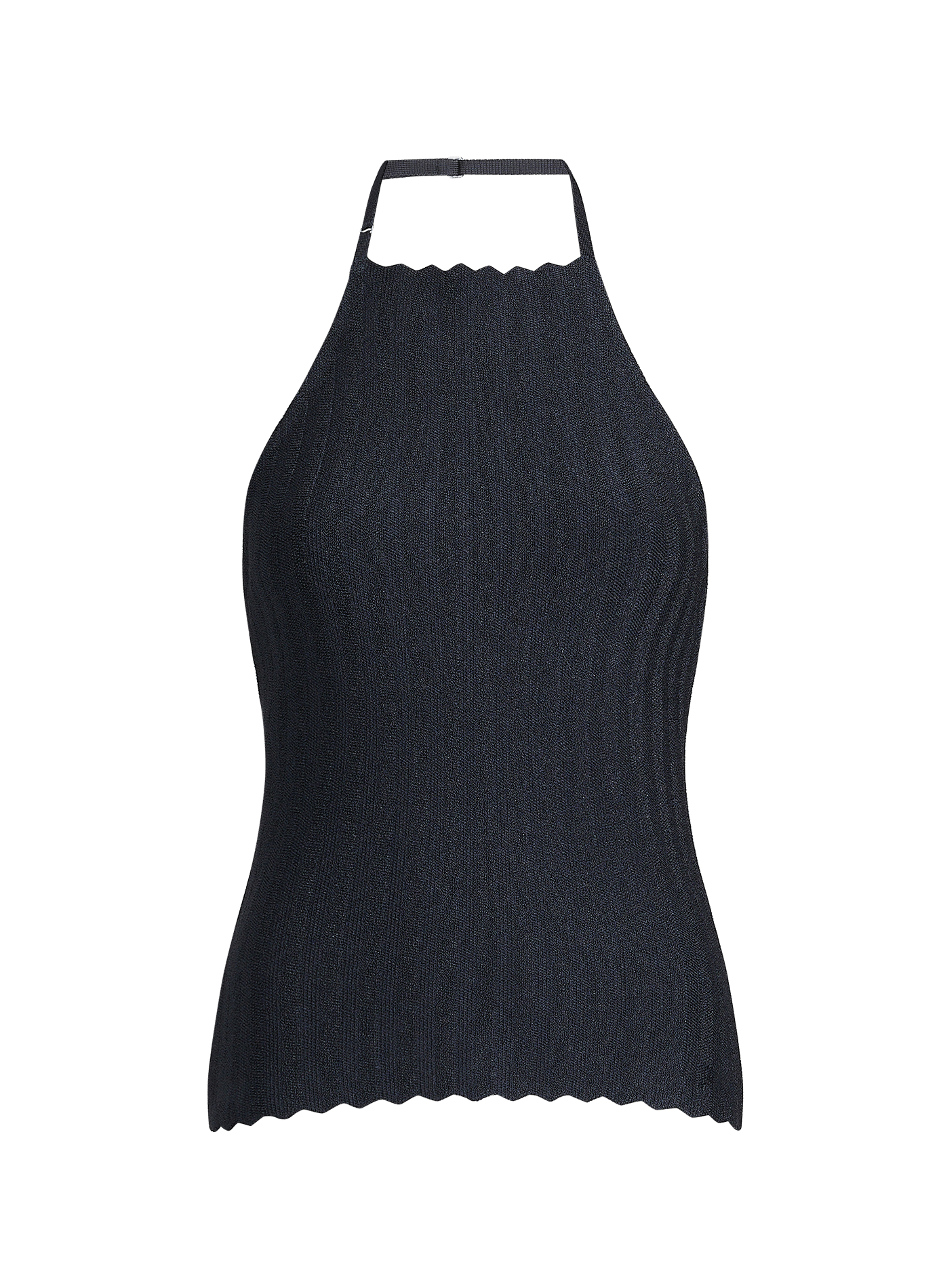 Top La Maille Tablier côtelé JACQUEMUS Bleu