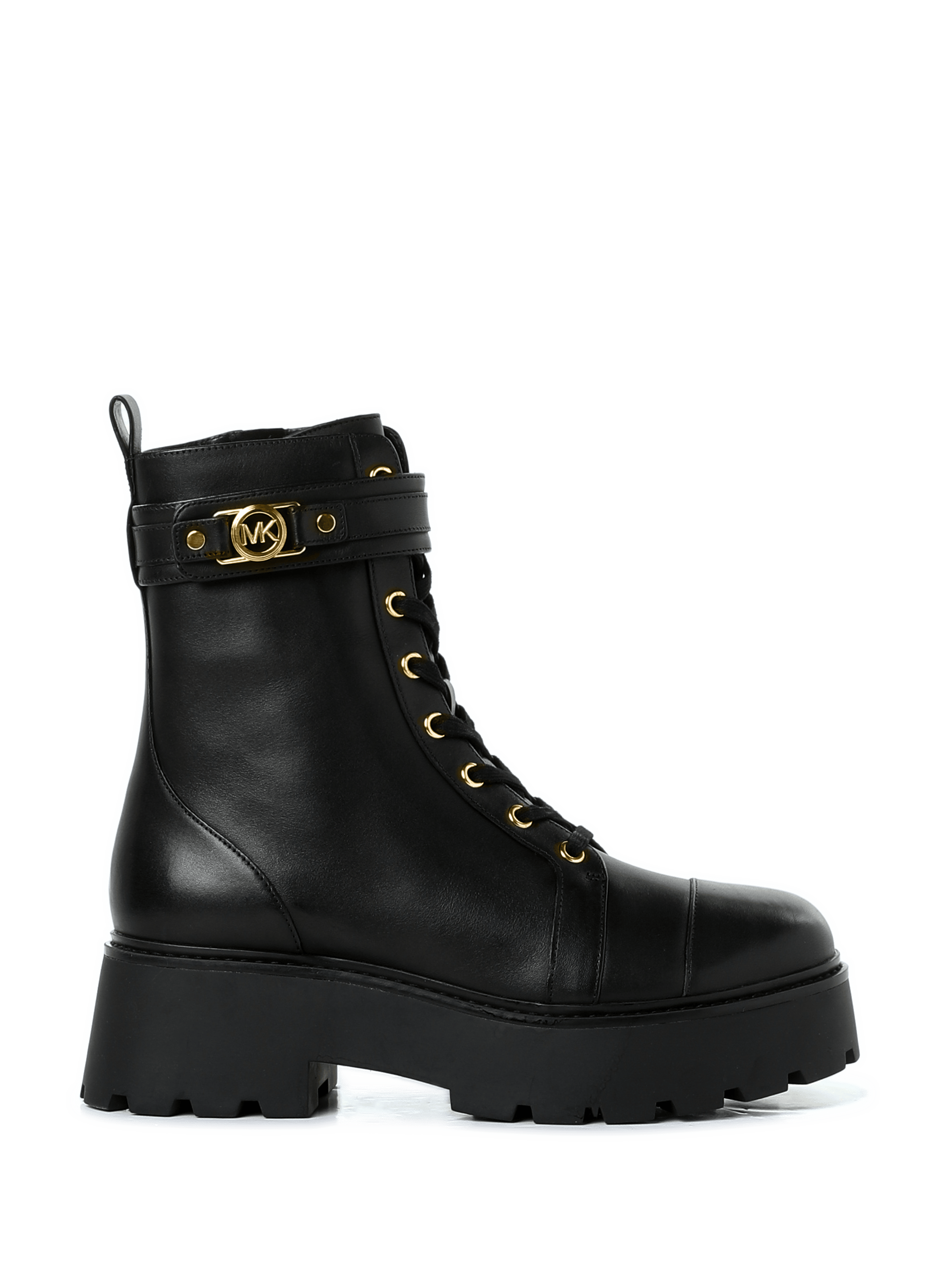 Ankle boots with silver tips MICHAEL KORS Black