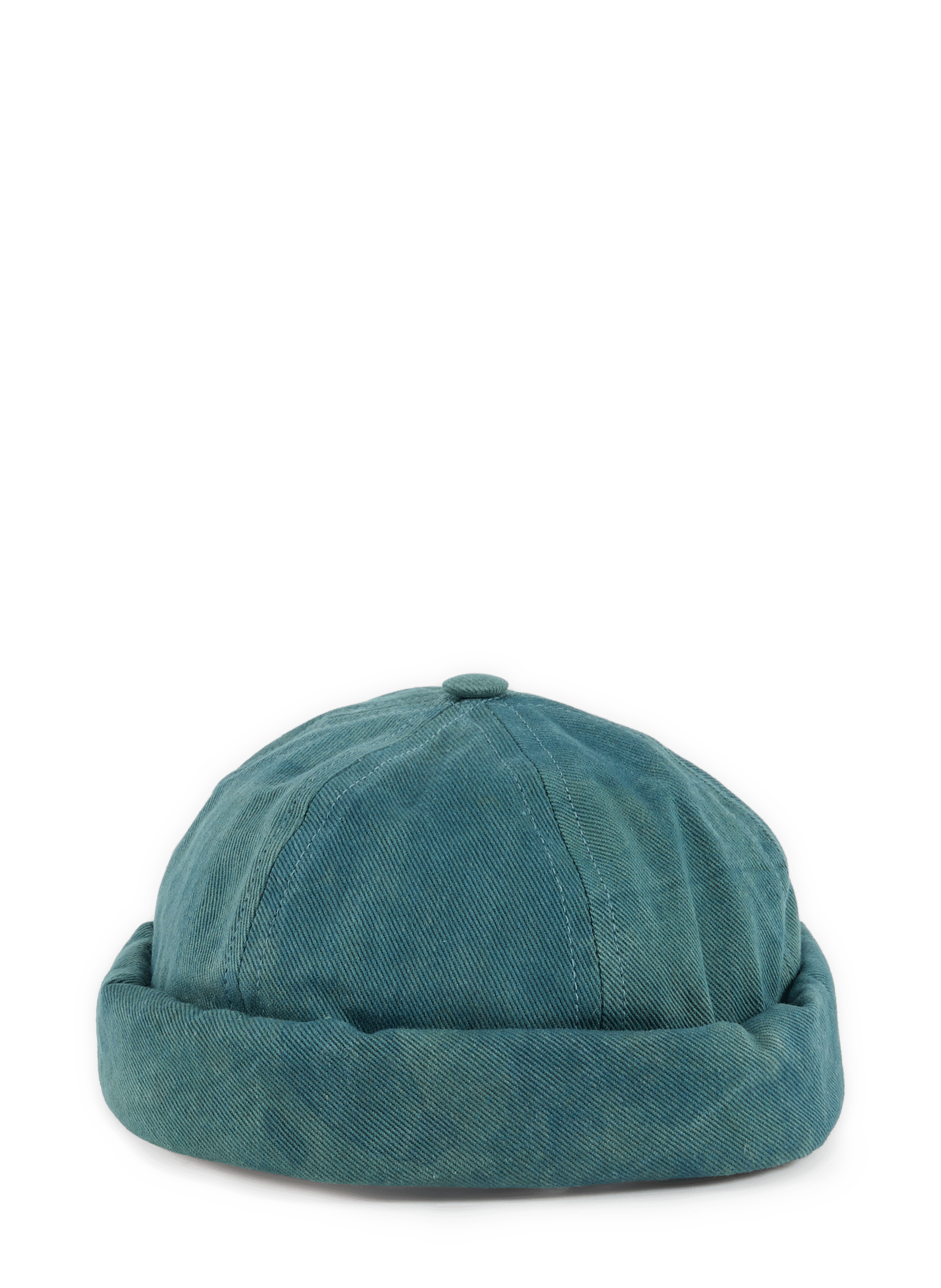 Embroidered cotton hat BETON CIRE Blue