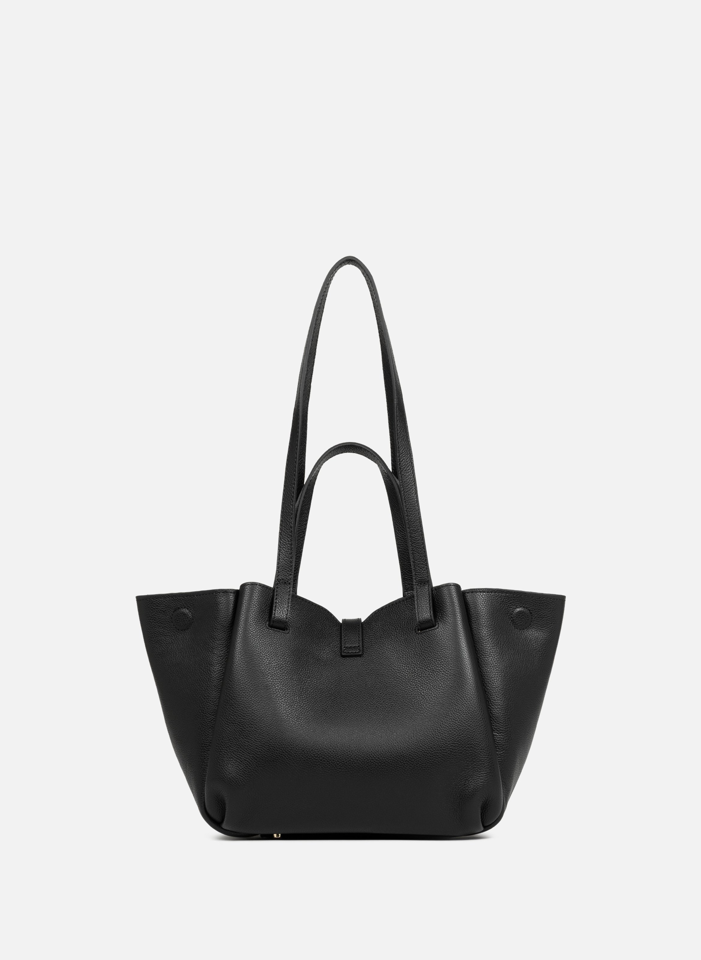 Sac cabas épaule - milano horizon LANCASTER Noir