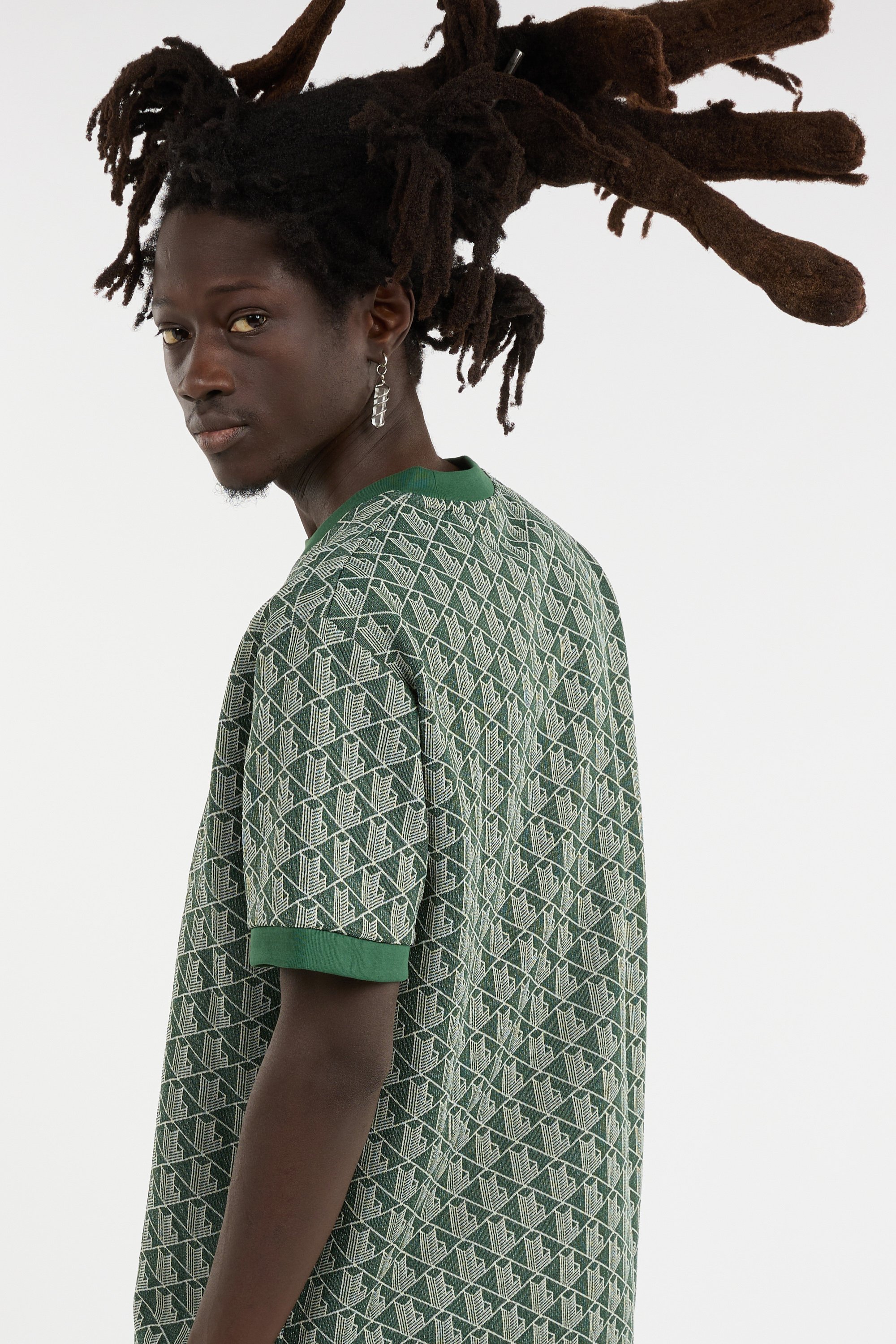 T-shirt tee-shirt LACOSTE Vert