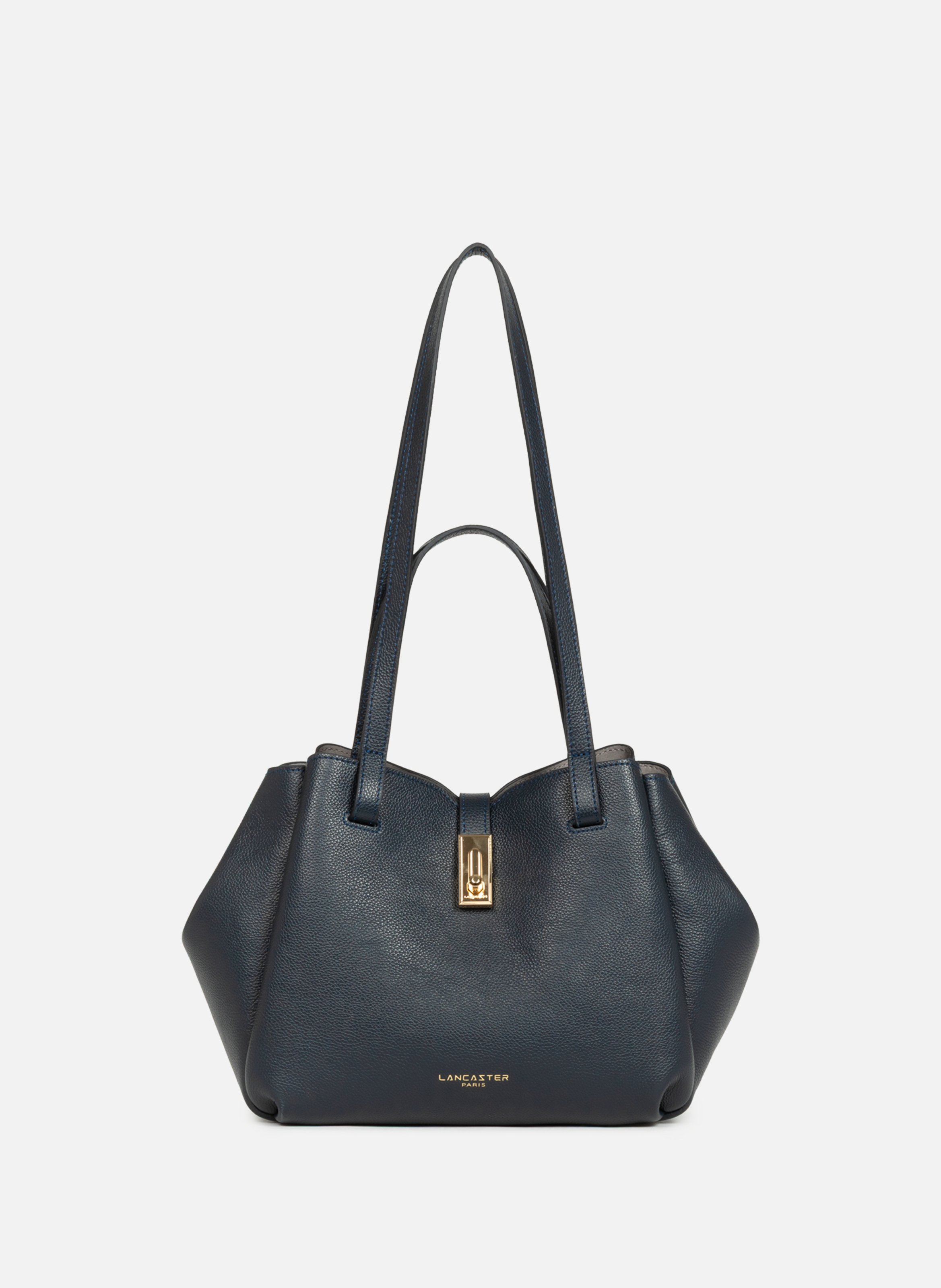 Sac cabas épaule - milano horizon LANCASTER Bleu