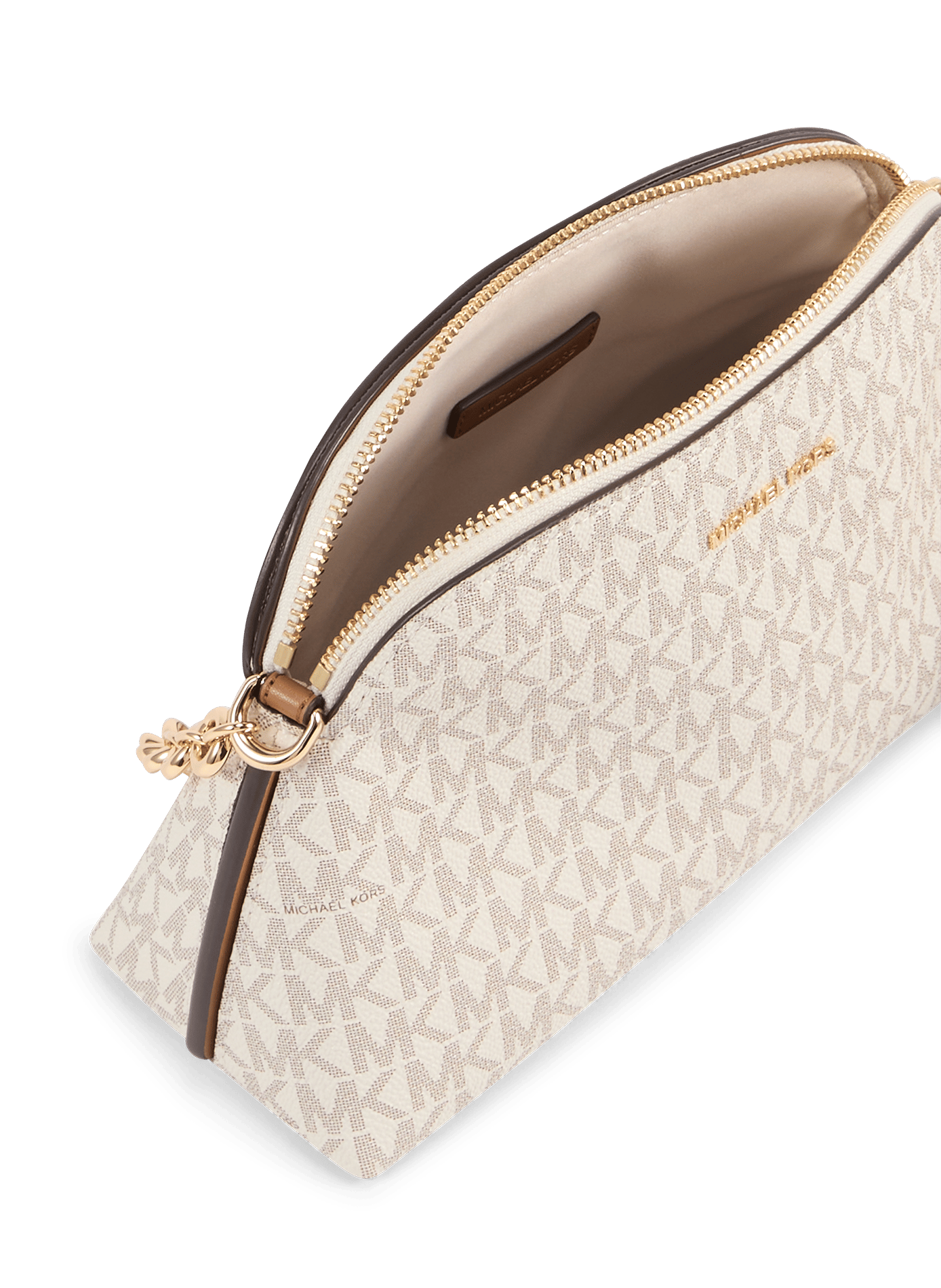 Sac à bandoulière Freddie monogrammé MICHAEL KORS Beige