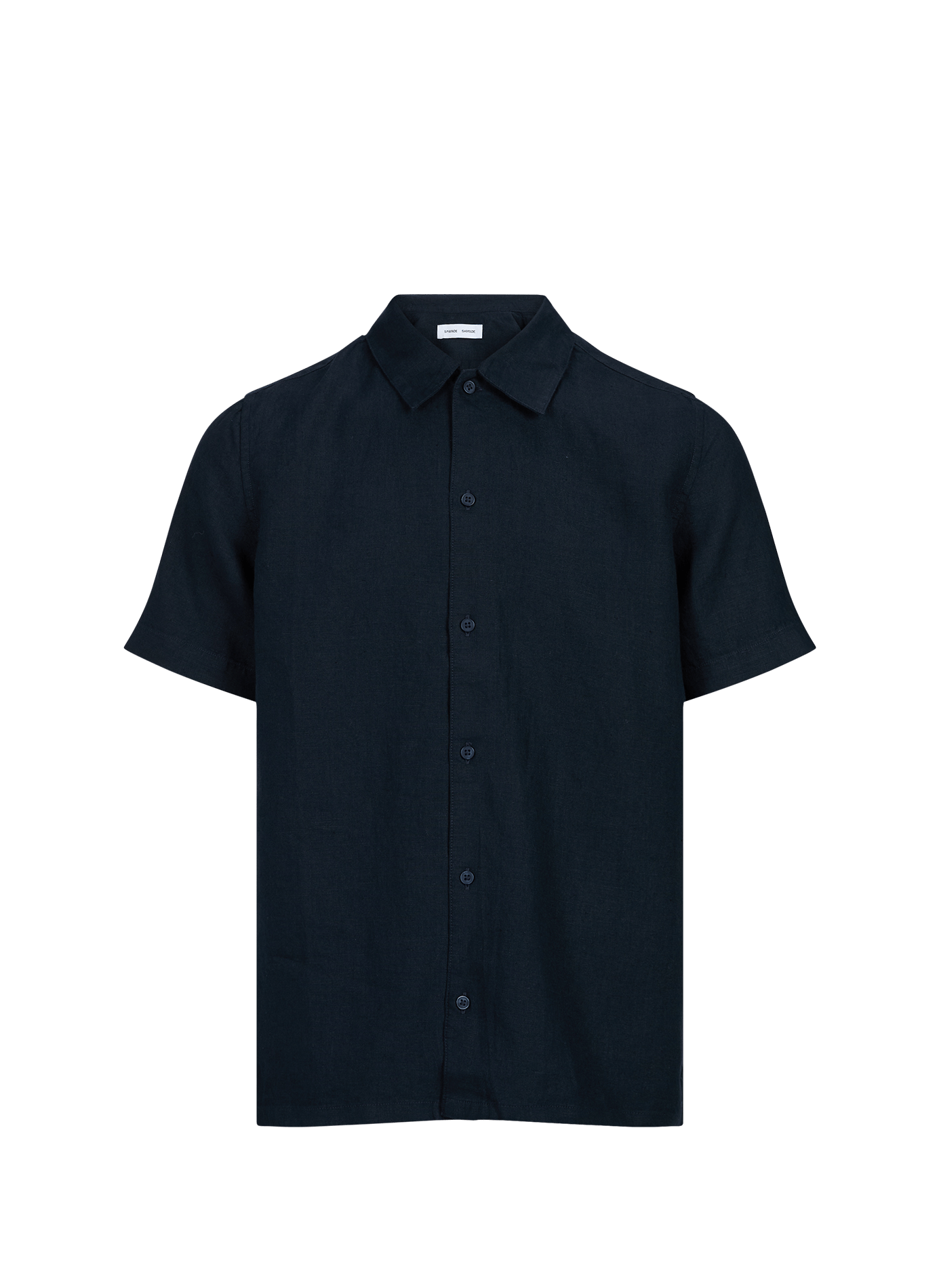 Chemise en lin SAMSOE SAMSOE Bleu