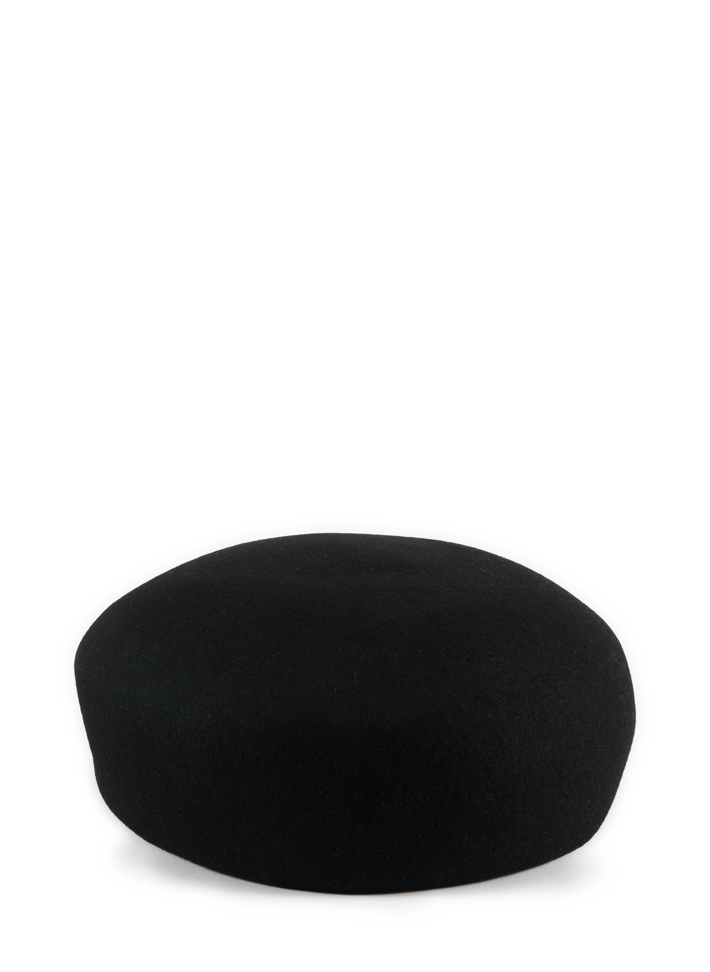 Beret uni en laine AU PRINTEMPS PARIS Noir