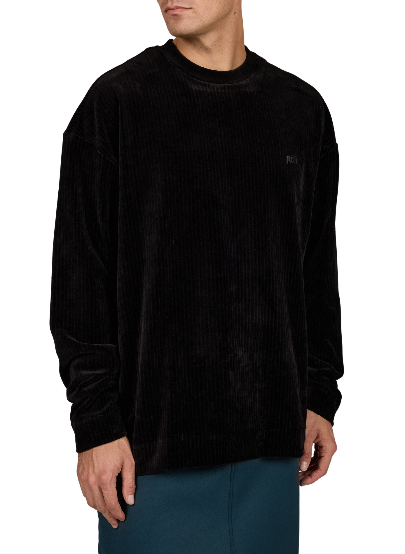 Oversized sweatshirt in blended cotton JUUN.J Black