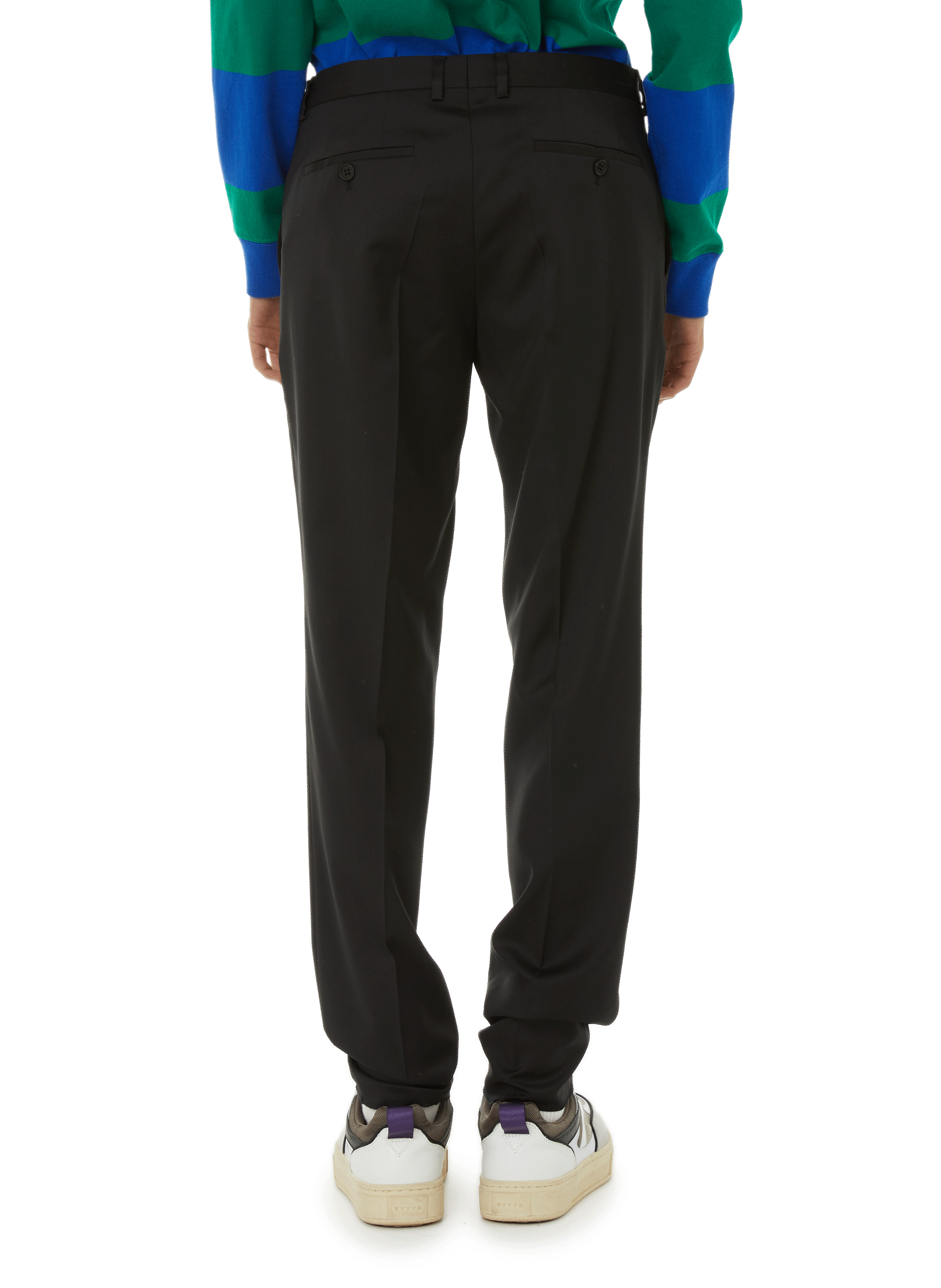 Pantalon en laine SAISON 1865 Noir