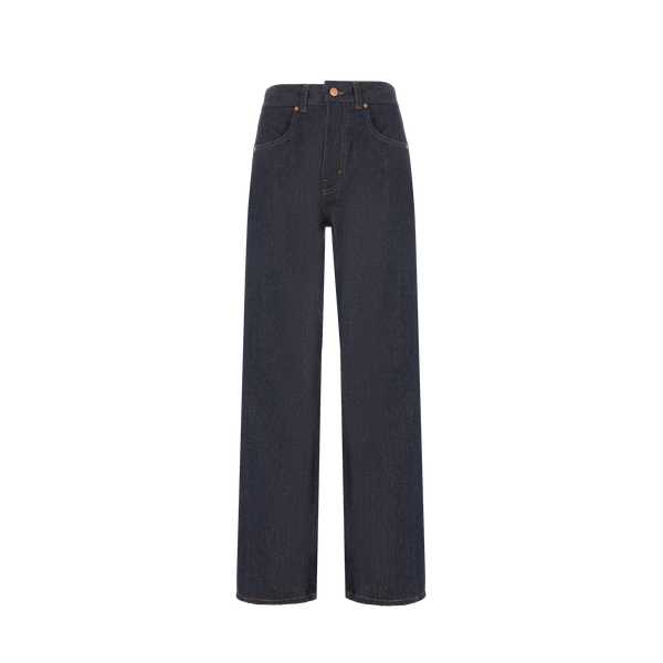 Bite Studios Straight-fit Organic Cotton Jeans In Blue