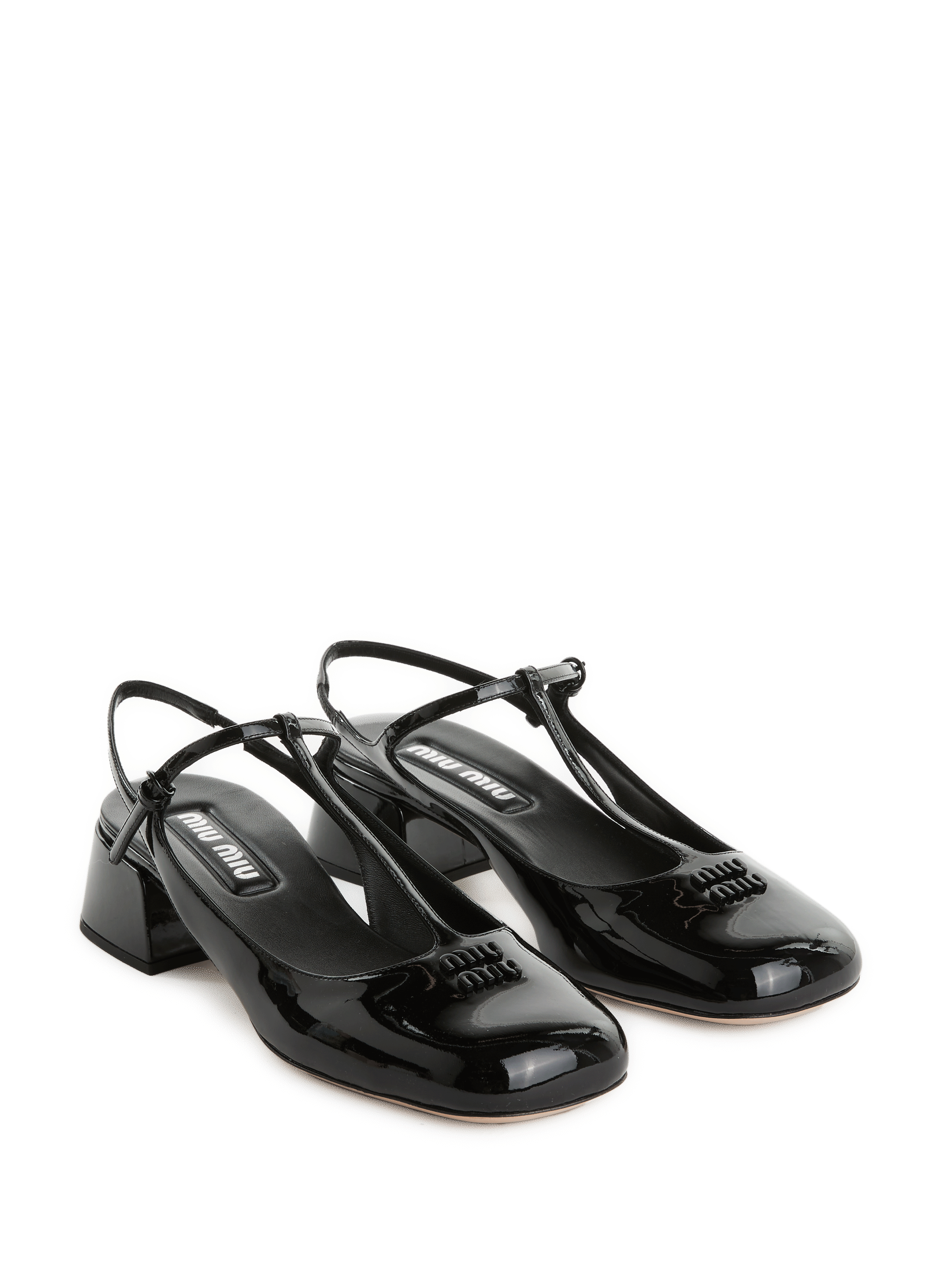 Escarpins vernis en cuir