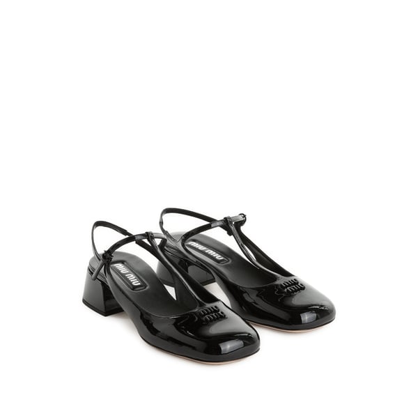 Escarpins vernis en cuir