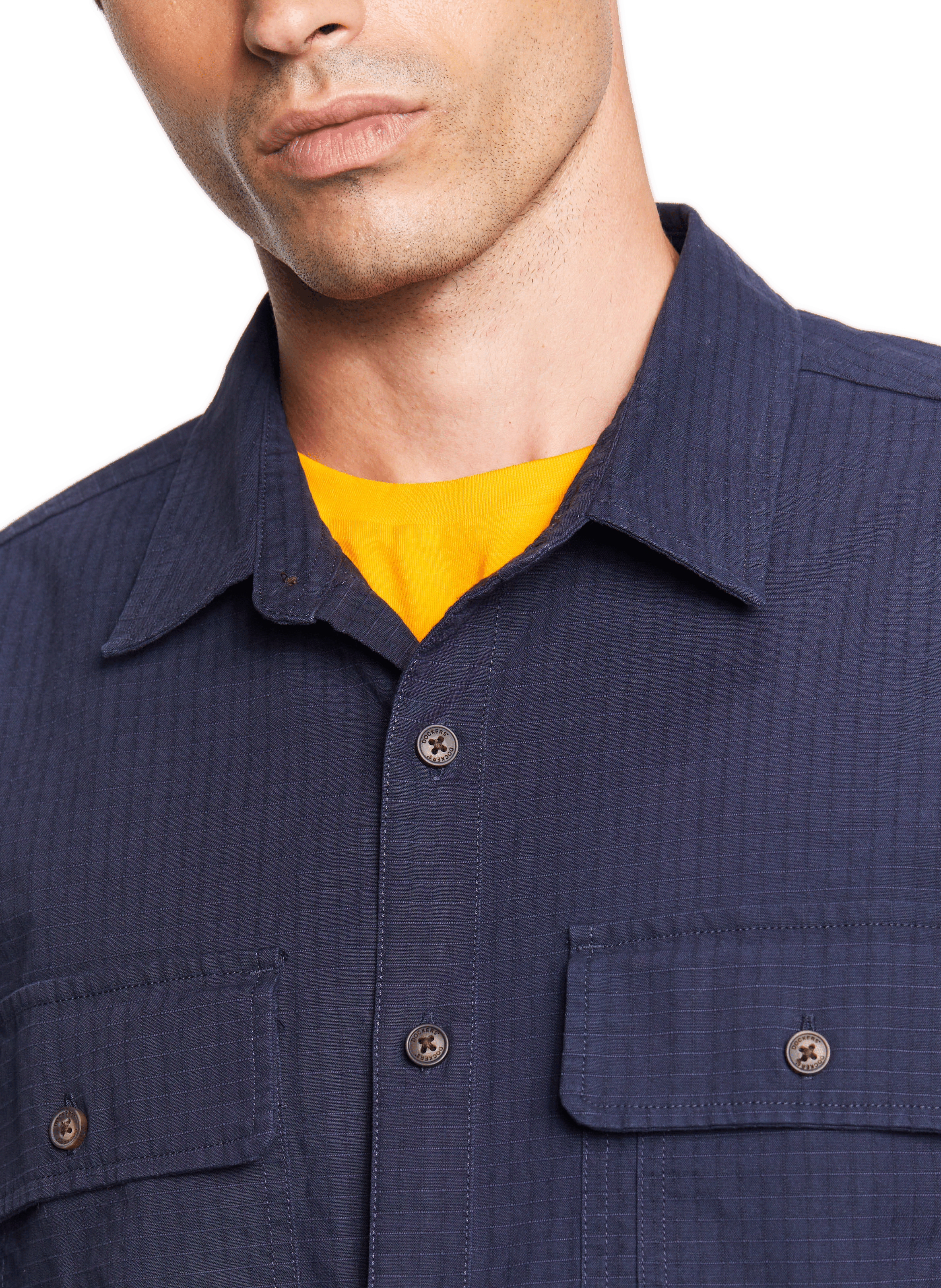 Surchemise texturée DOCKERS Bleu