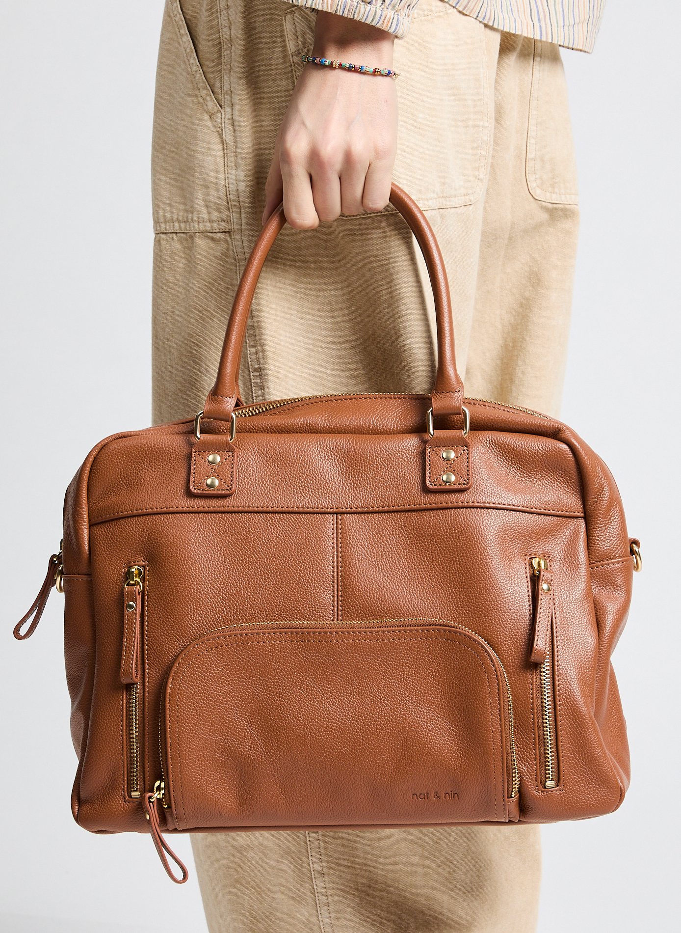 Sac à main Macy NAT &amp; NIN Marron