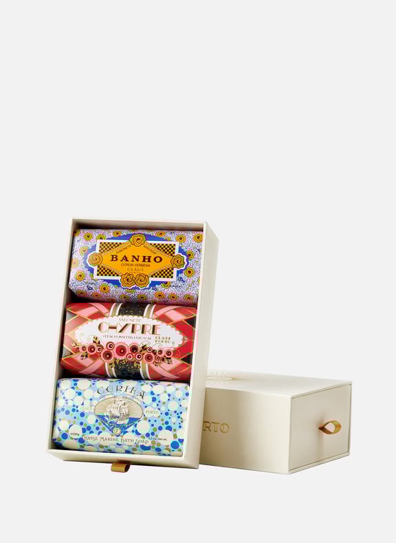 Deco - Coffret 3 savons by CLAUS PORTO CLAUS PORTO Deco - Coffret 3 savons