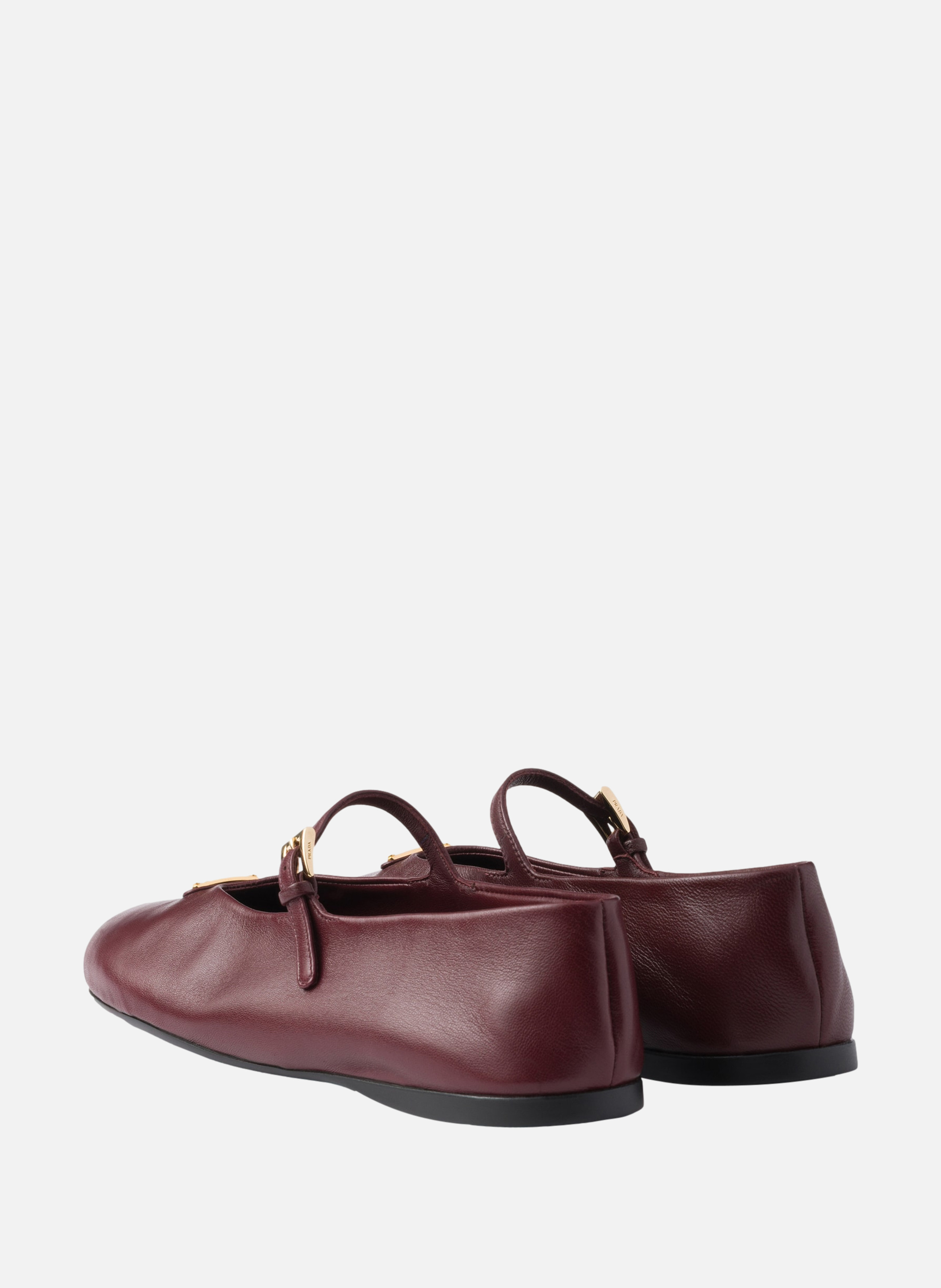 Ballerines en cuir nappa PRADA 