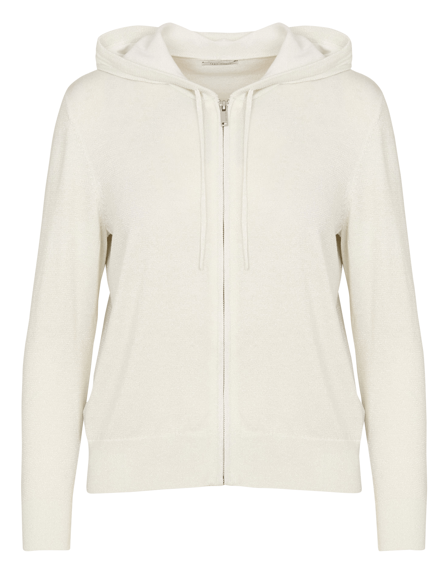 Cardigan à capuche zippé IKKS Blanc