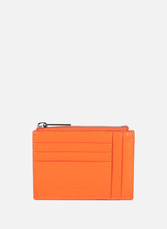 Porte-cartes - paris pm Orange by LANCASTER LANCASTER Porte-cartes - paris pm Orange
