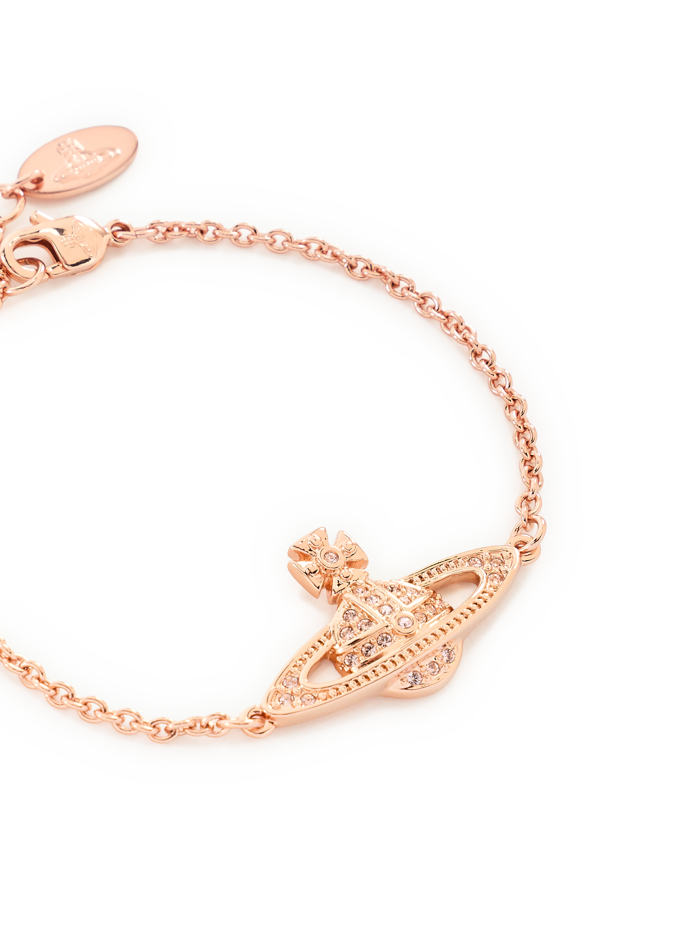 Bracelet Mini Bas Relief Chain VIVIENNE WESTWOOD Rose