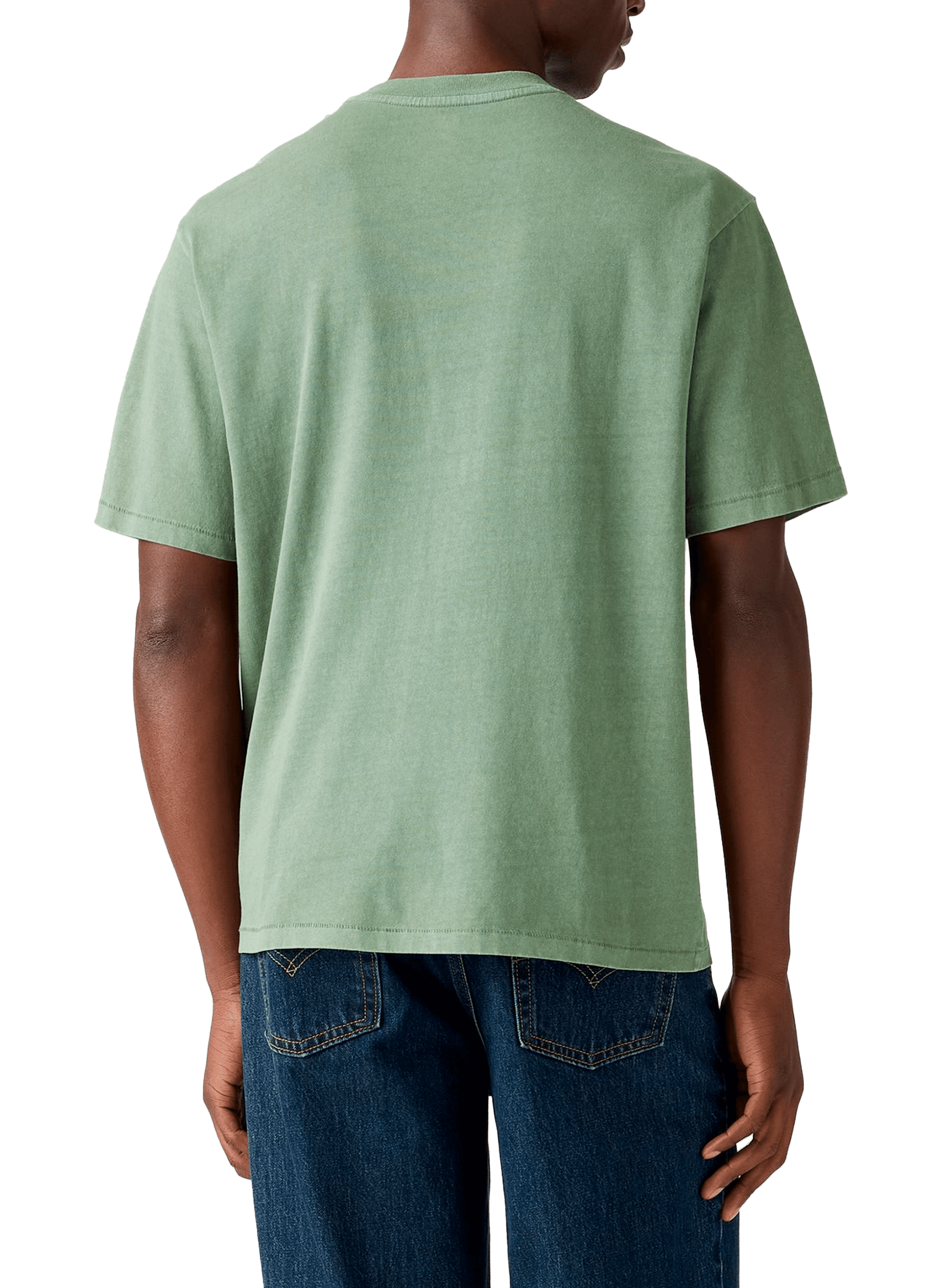 T-shirt en coton LEVI'S Vert