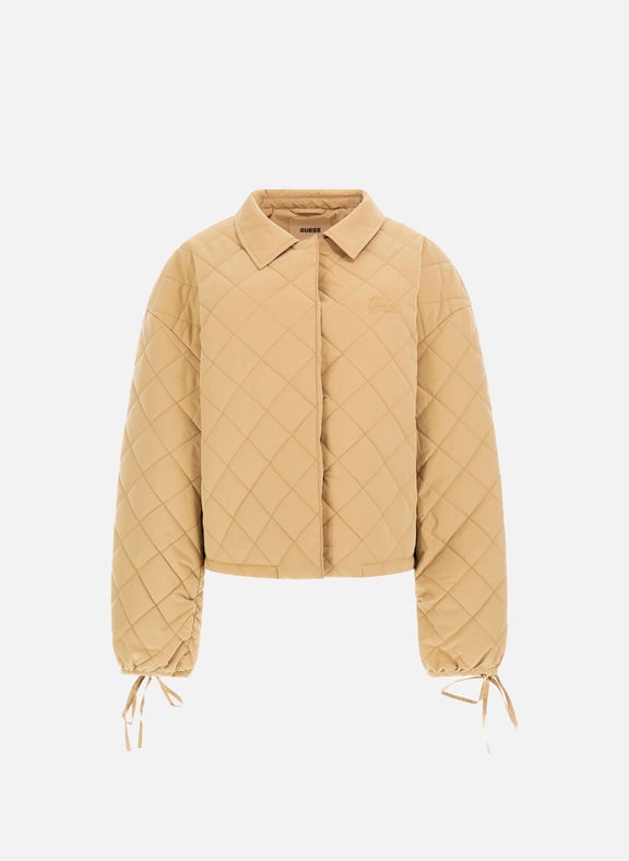 Barbour quilted jacket Beige by GUESS GUESS Barbour quilted jacket Beige