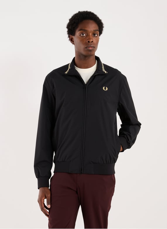 Blouson col montant  | Noir by FRED PERRY Blouson col montant  Noir
