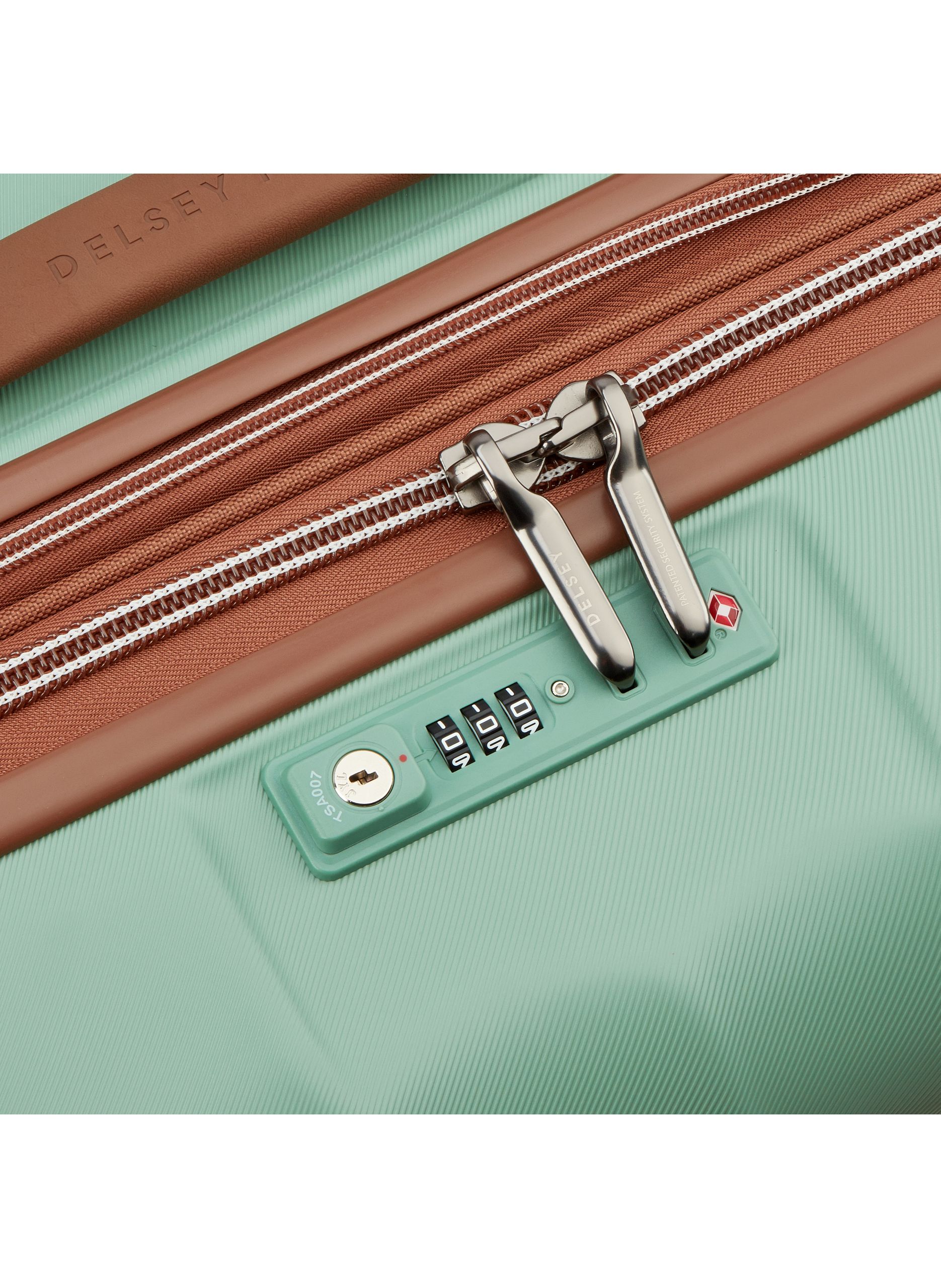 Valise soute rigide taille xl - carrousel 2 DELSEY PARIS Vert