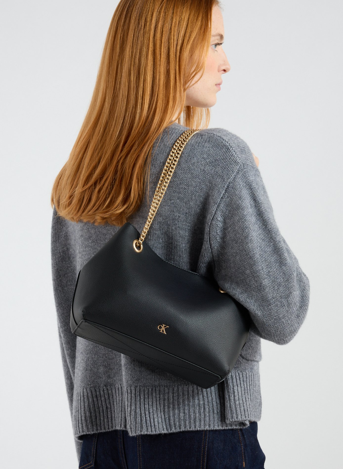 Sac épaule CALVIN KLEIN Noir