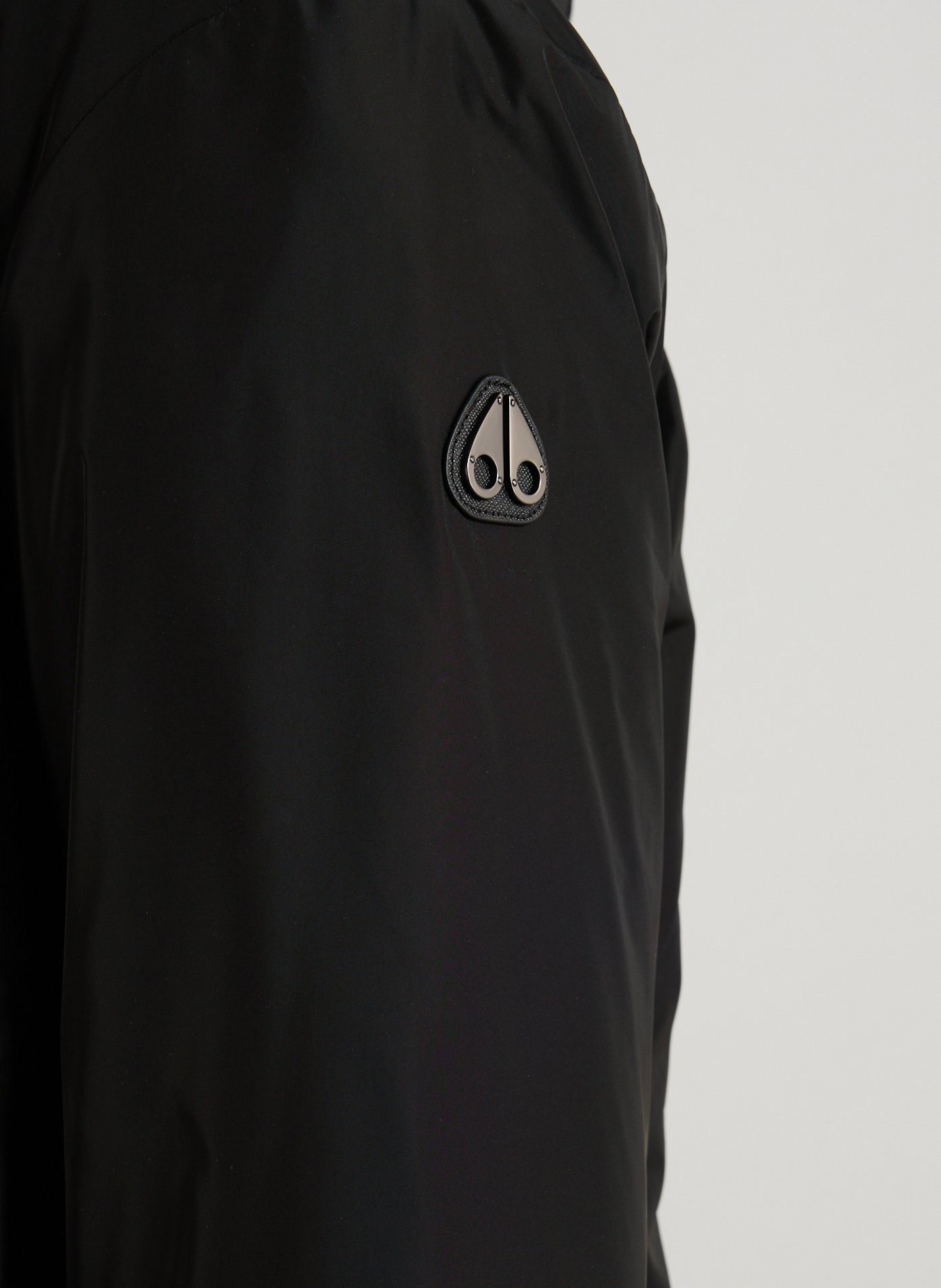 Reversible Borden Bunny hooded parka MOOSE KNUCKLES Black