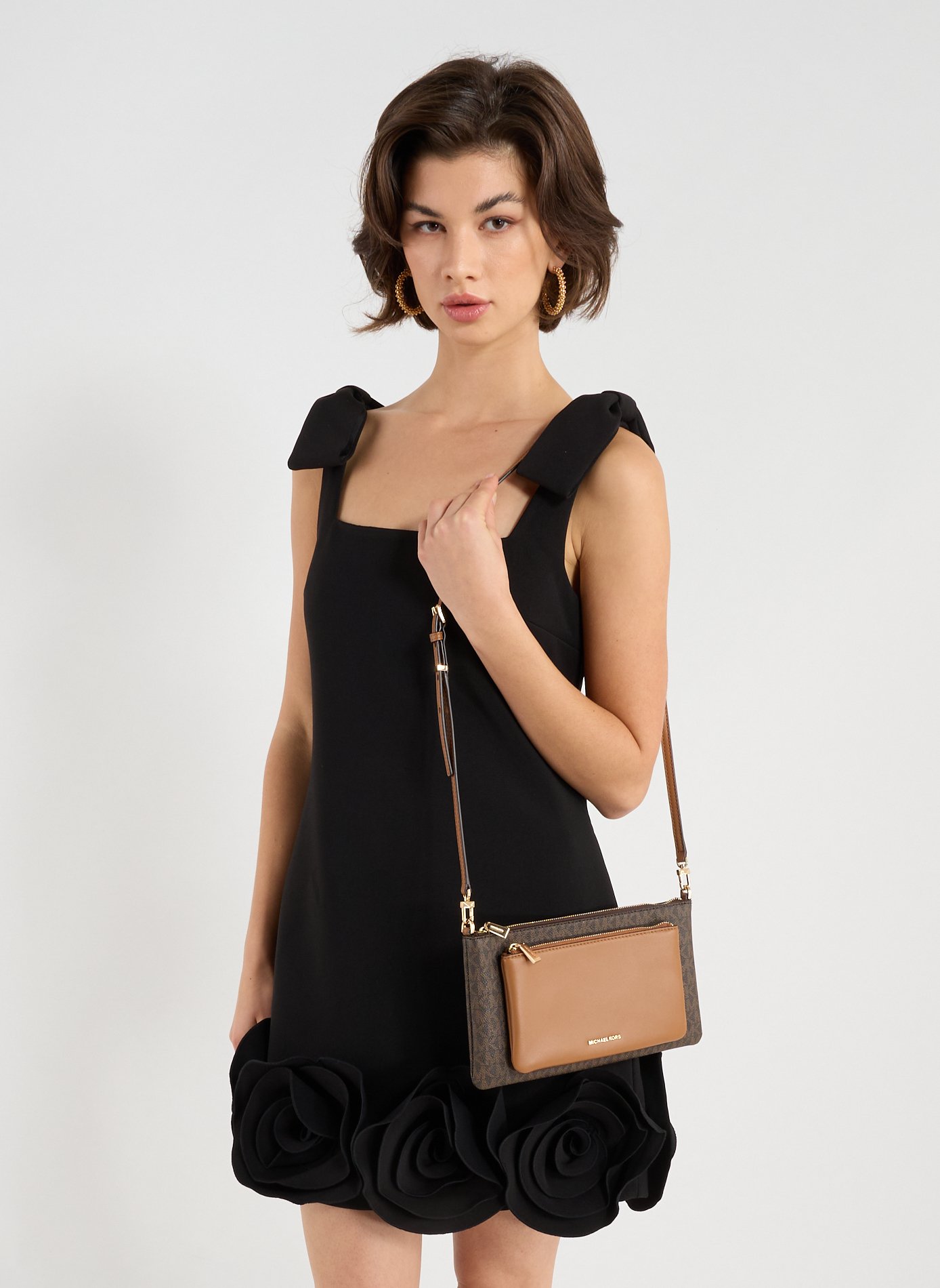 Monogram shoulder bag MICHAEL KORS Multicolour