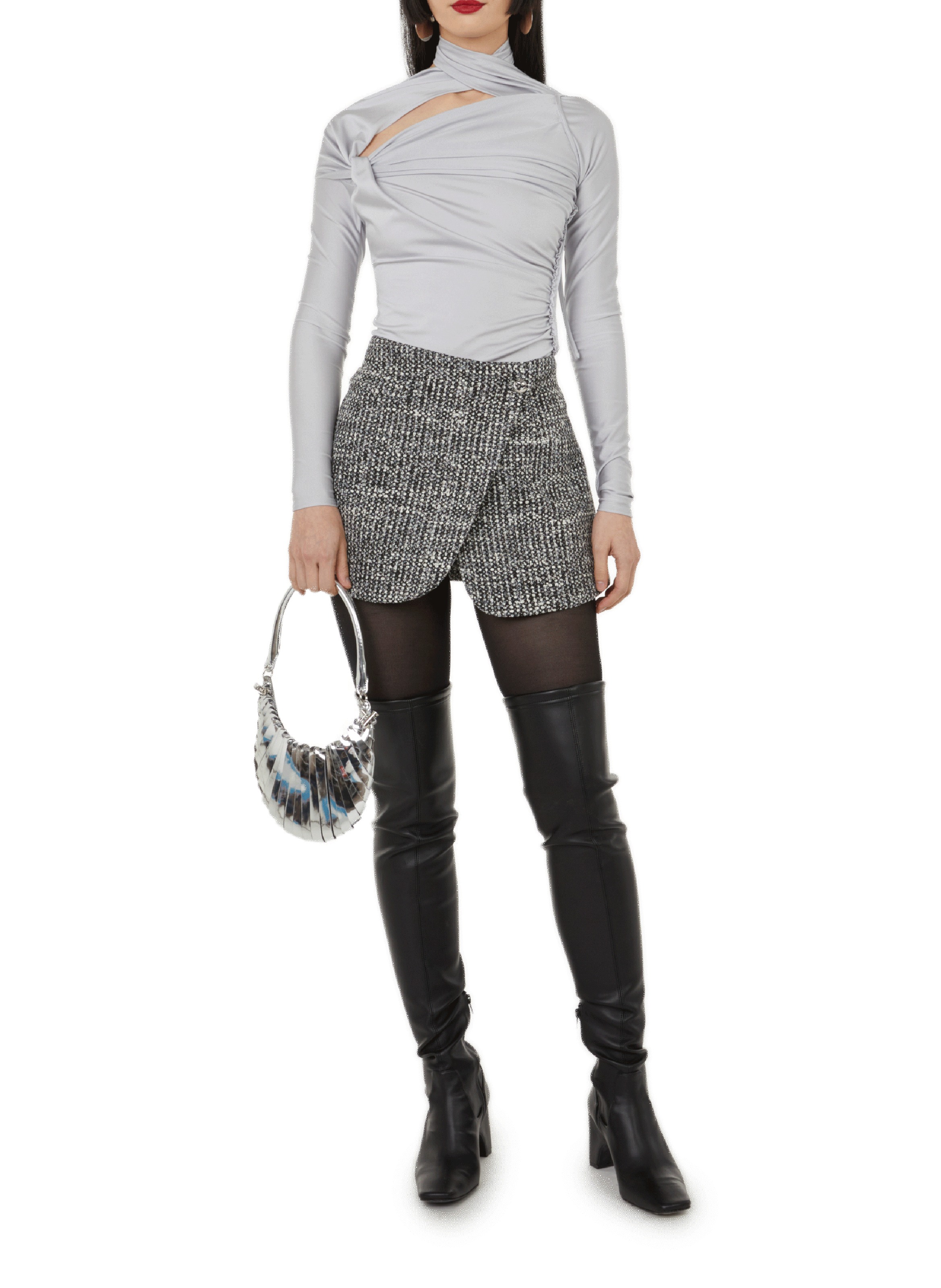 Tweed skirt COPERNI Black