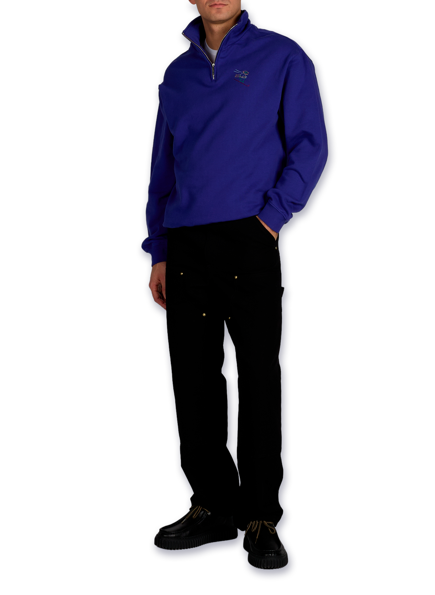 Cotton Wide-leg trousers CARHARTT WIP Black