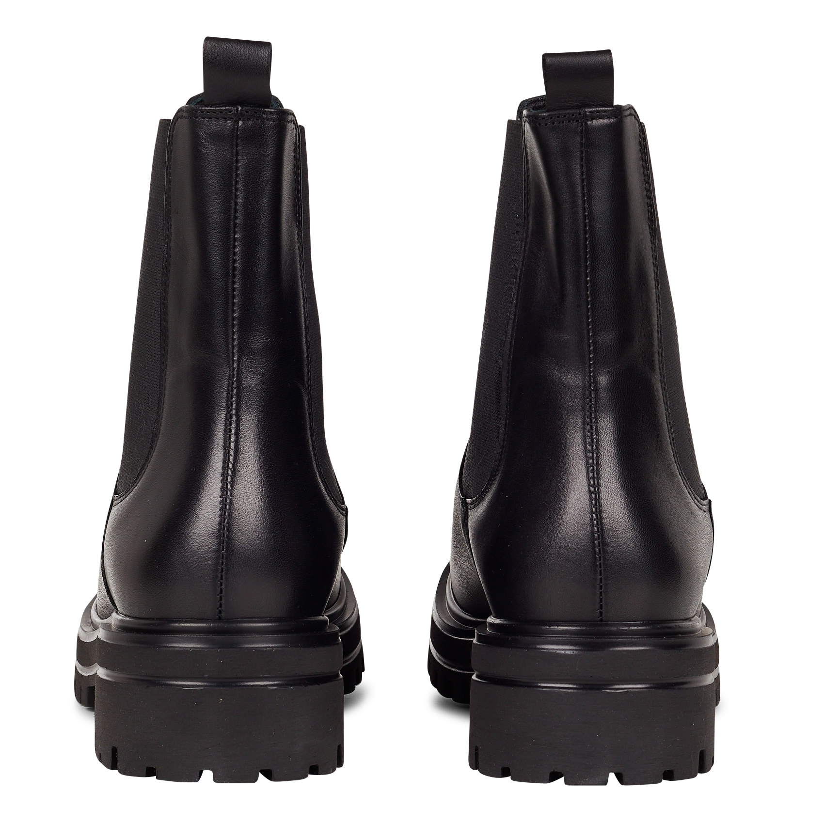 Boots chelsea en cuir amandine JONAK Noir