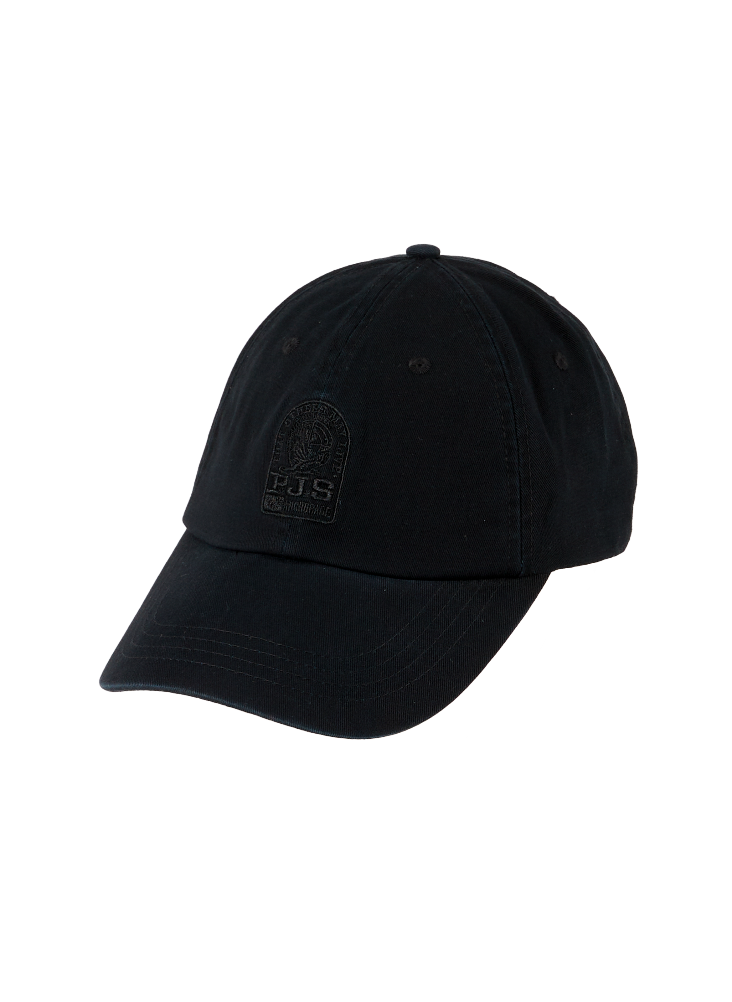 Embroidered Ardine Cotton Cap PARAJUMPERS Black