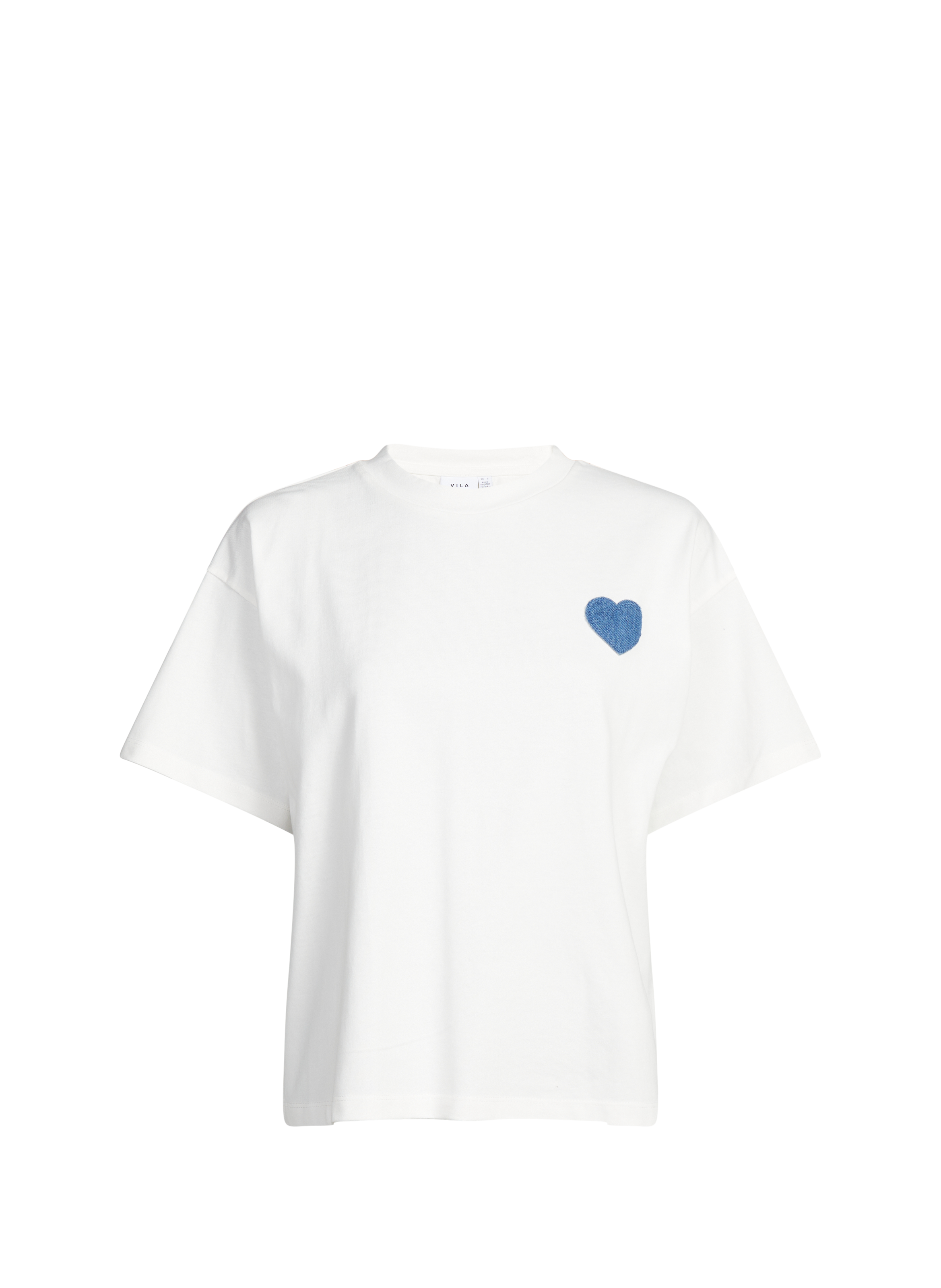 T-shirt Vimonie en coton VILA Blanc