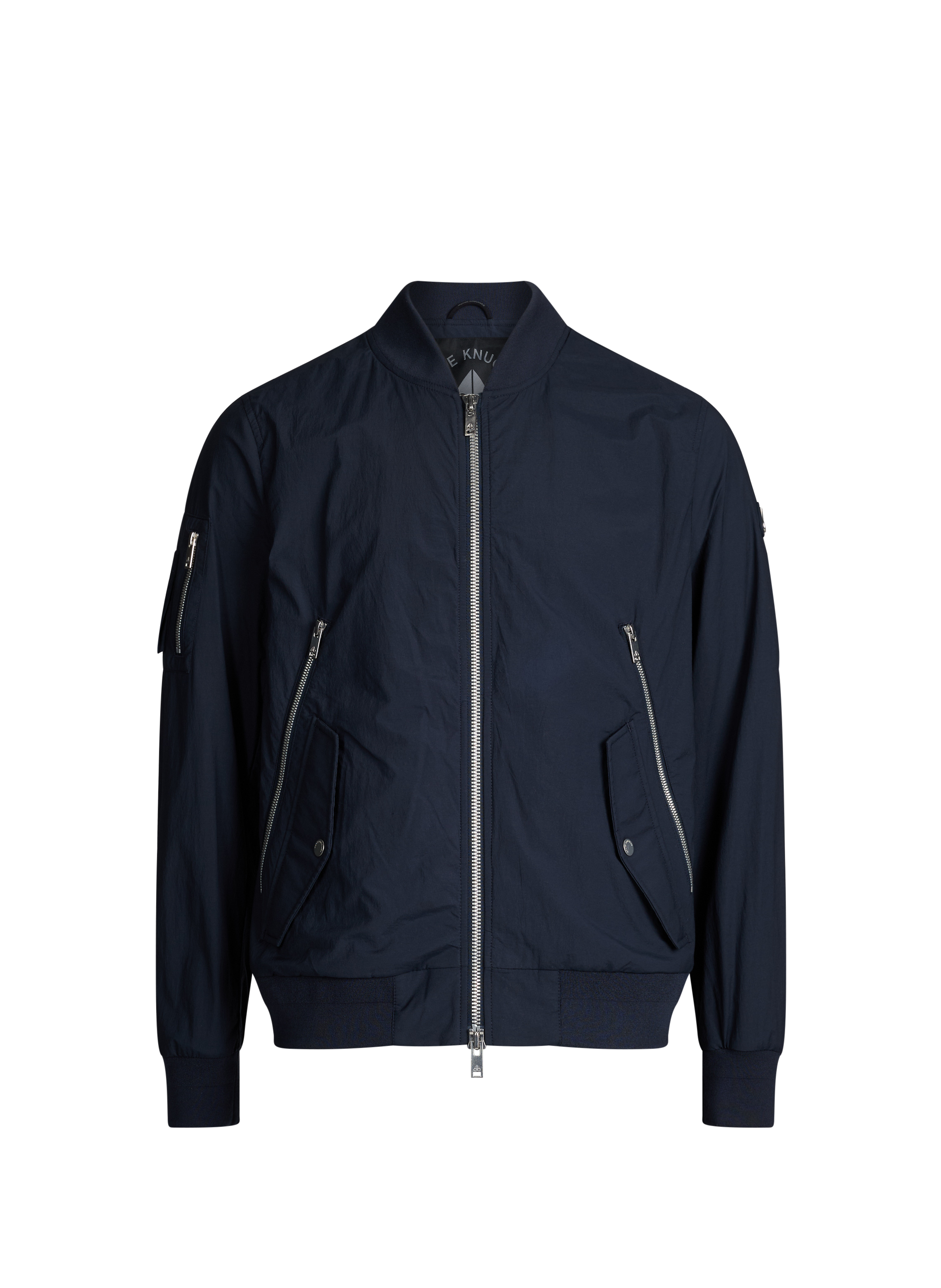 Veste bomber Courville droite en coton mélangé MOOSE KNUCKLES Bleu